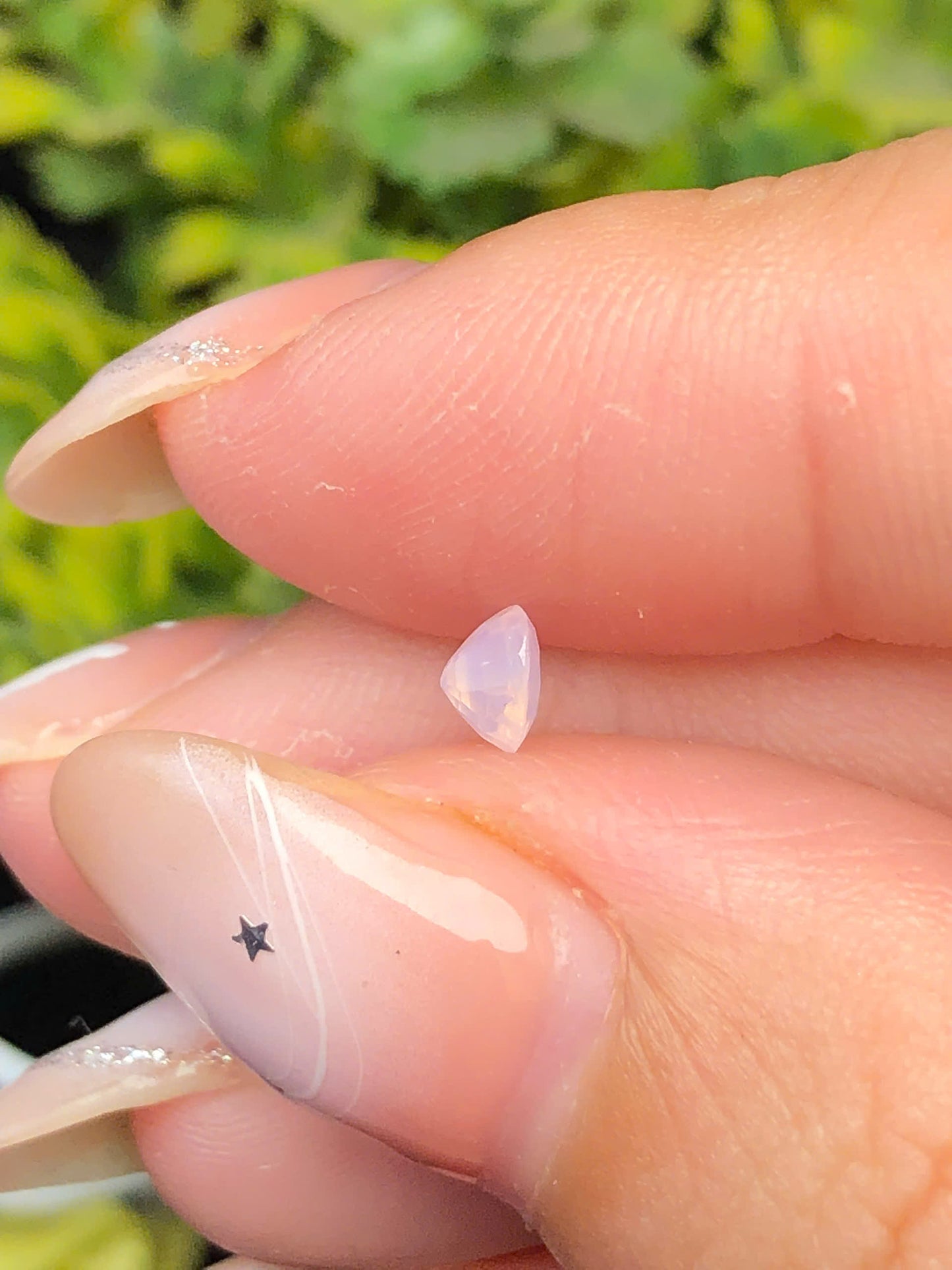 Natural light purple silky sapphire Lucyen 0,32ct _201302HG