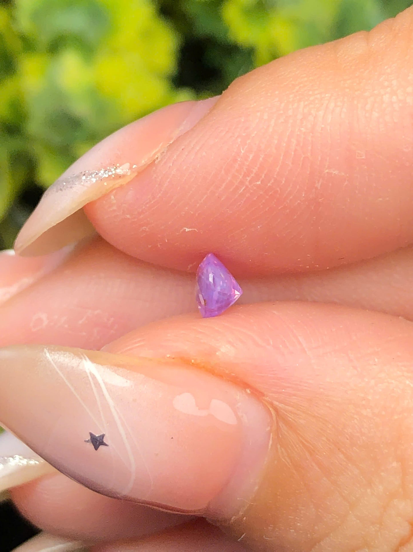 Natural purple sapphire Lucyen 0,34ct _201298HG