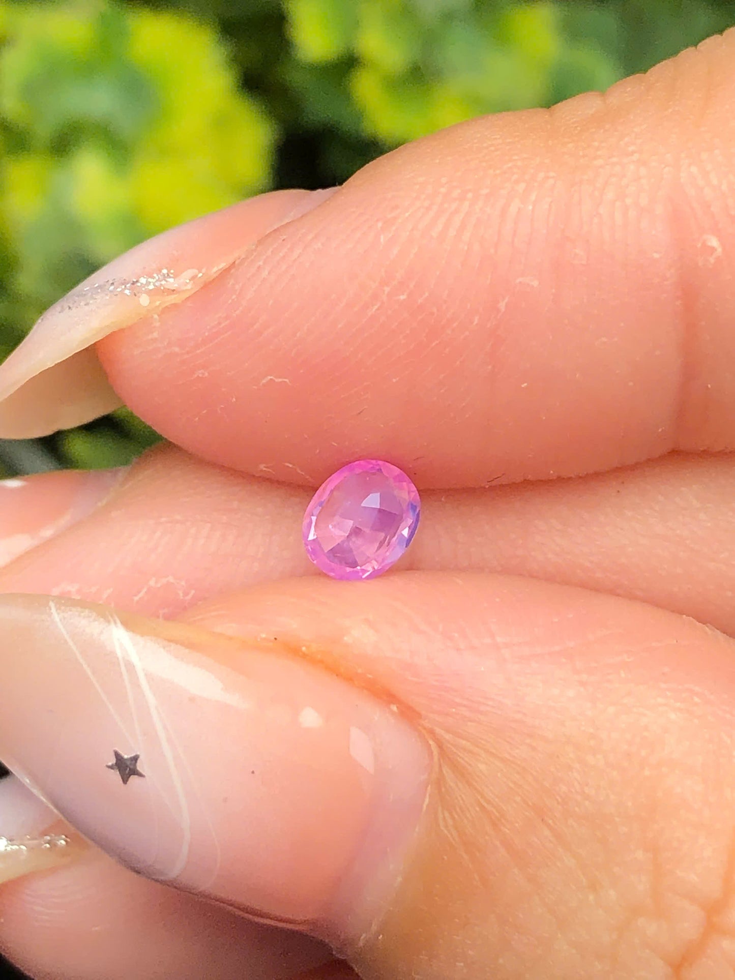 Natural pink sapphire LụcYên 0,32ct  _201295HG