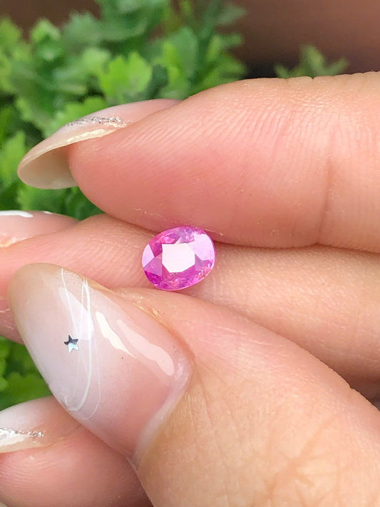 Natural purple silky sapphire Lucyen 0,67ct  _201207HG