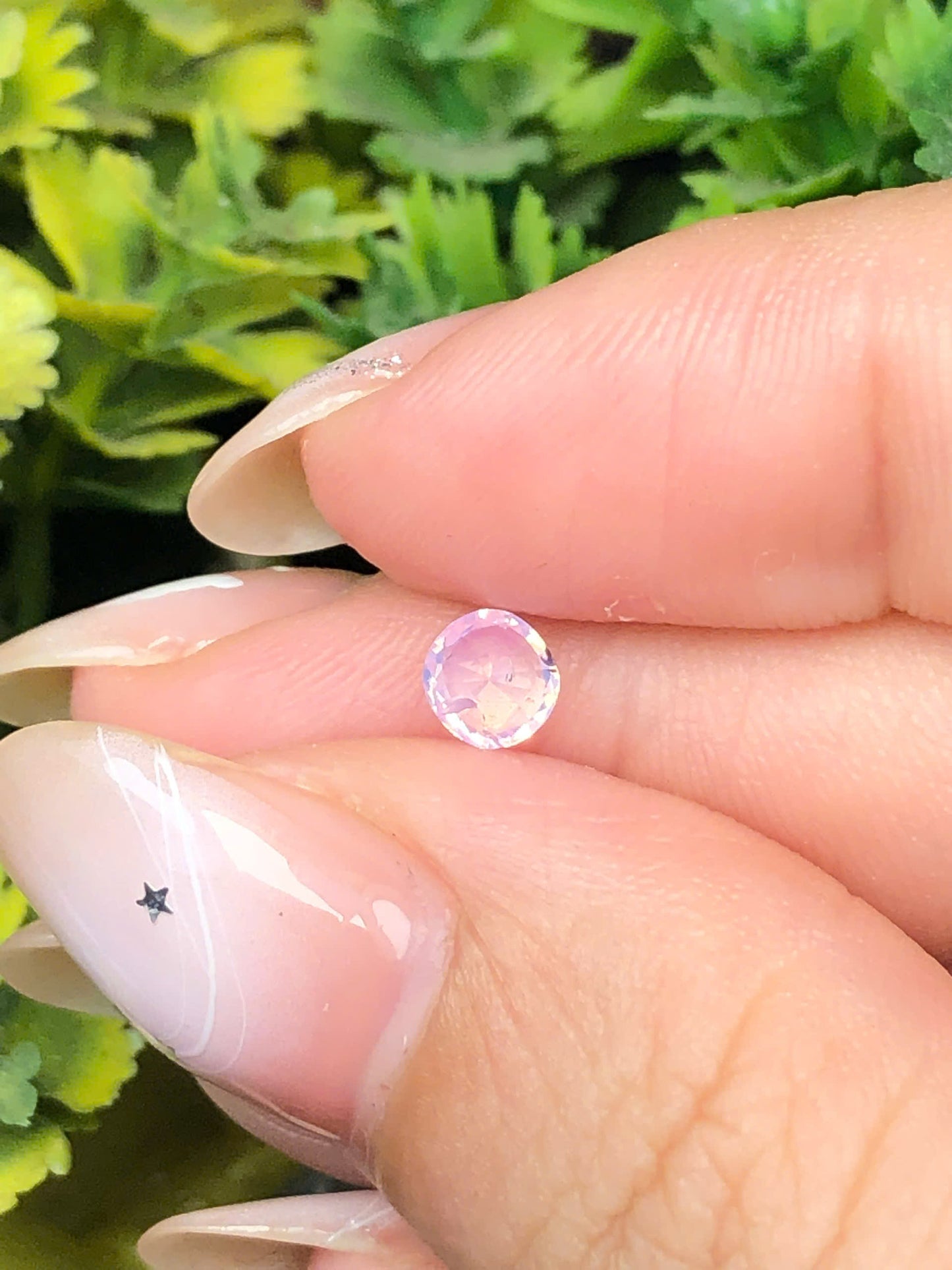 Natural lavender silky sapphire Lucyen 0,43ct _201227HG