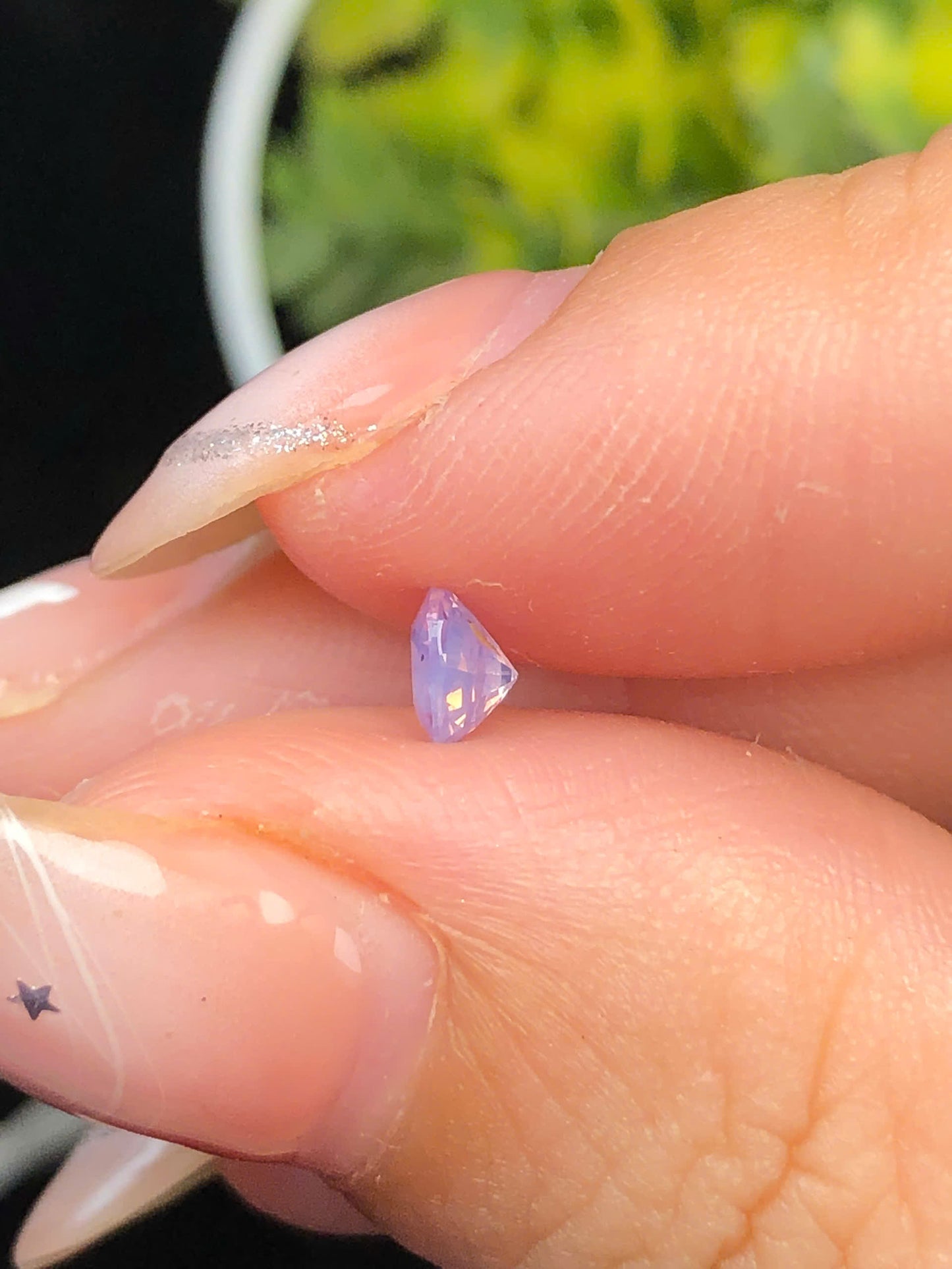 Natural lavender silky sapphire Lucyen 0,31ct  _201304HG