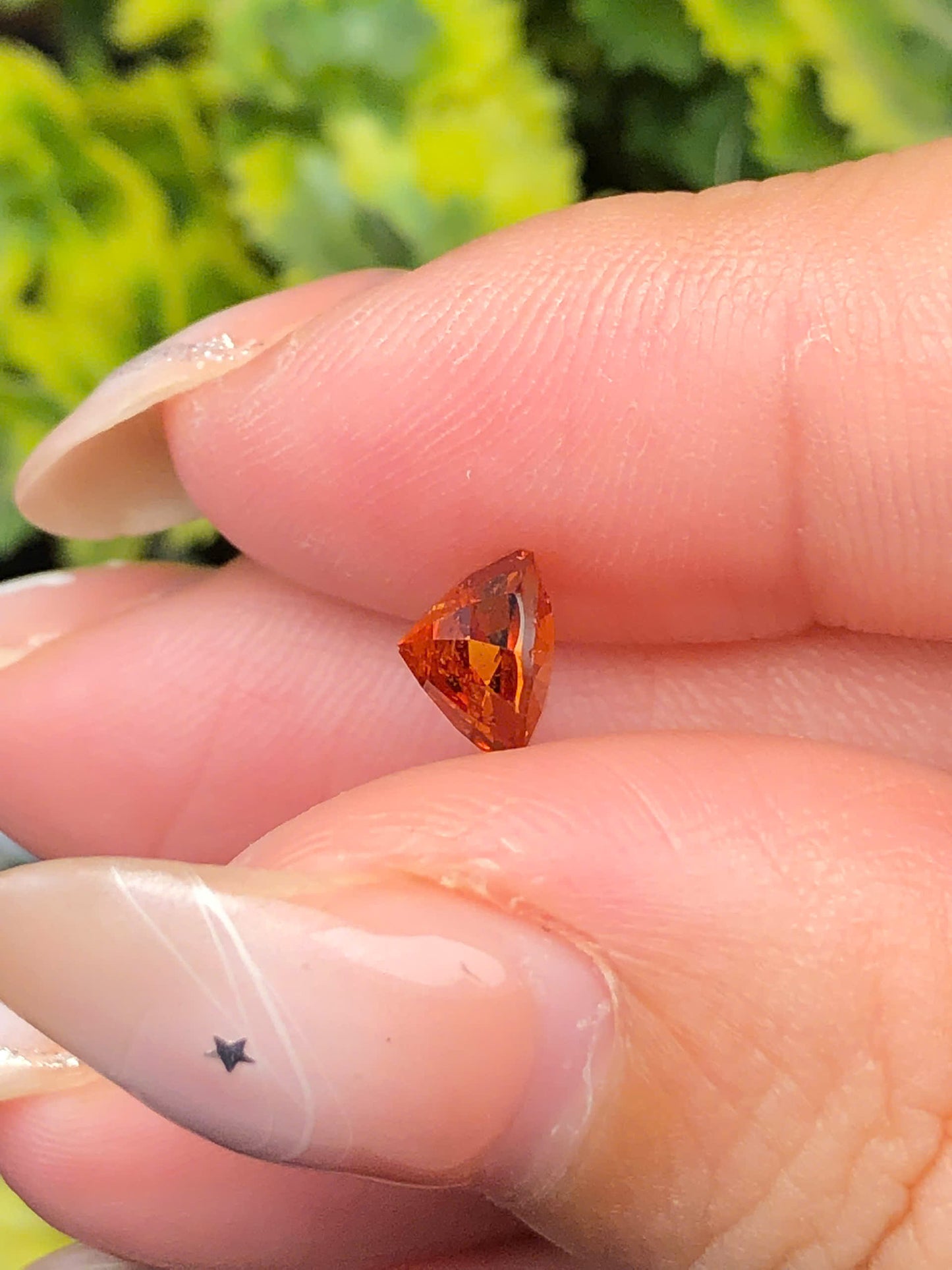 Natural Orange Garnet 1,21ct   - 040110HG