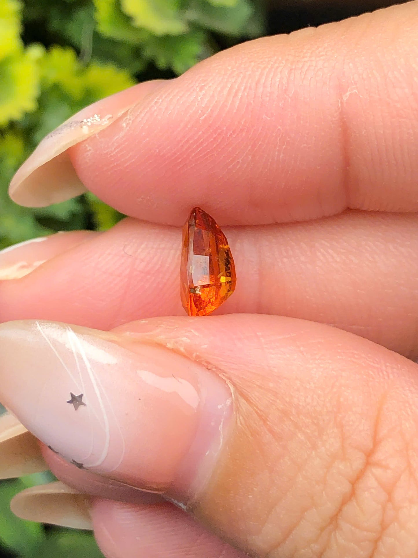 Natural Orange Garnet 1,24ct  - 040112HG