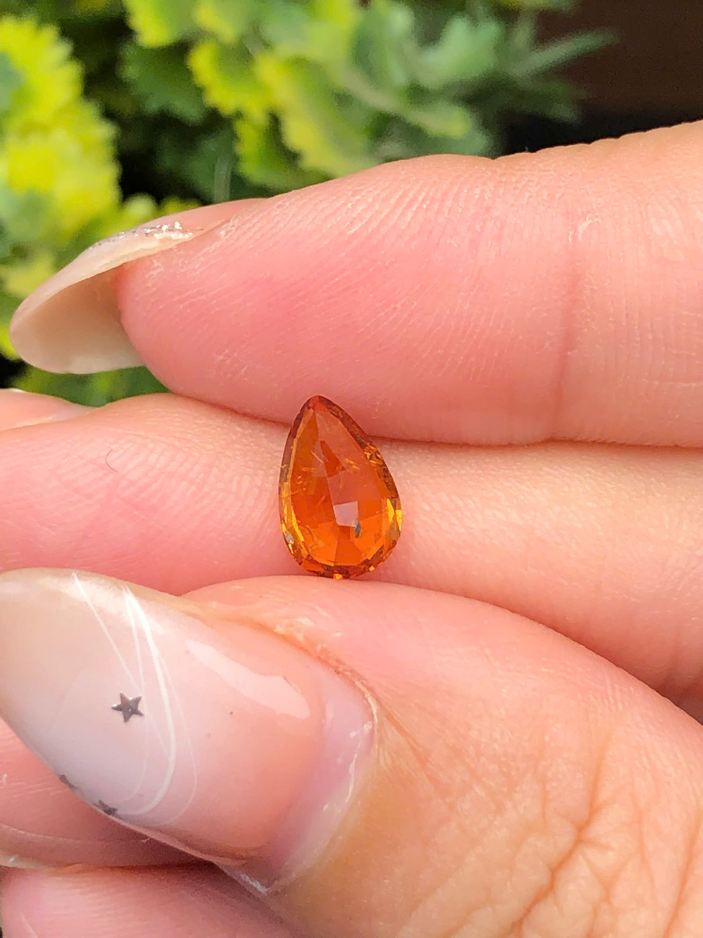 Natural Orange Garnet 1,24ct  - 040112HG