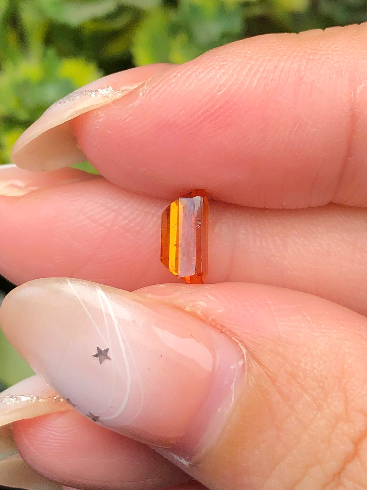 Natural Orange Garnet 1,22ct   - 040114HG