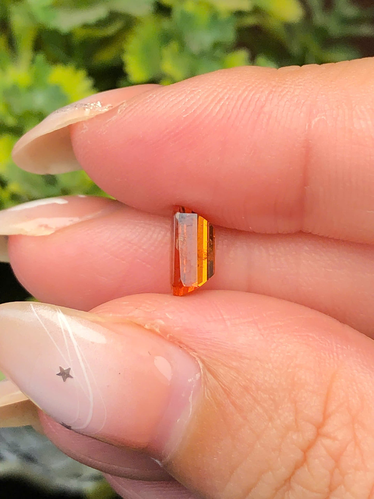 Natural Orange Garnet 1,22ct   - 040114HG