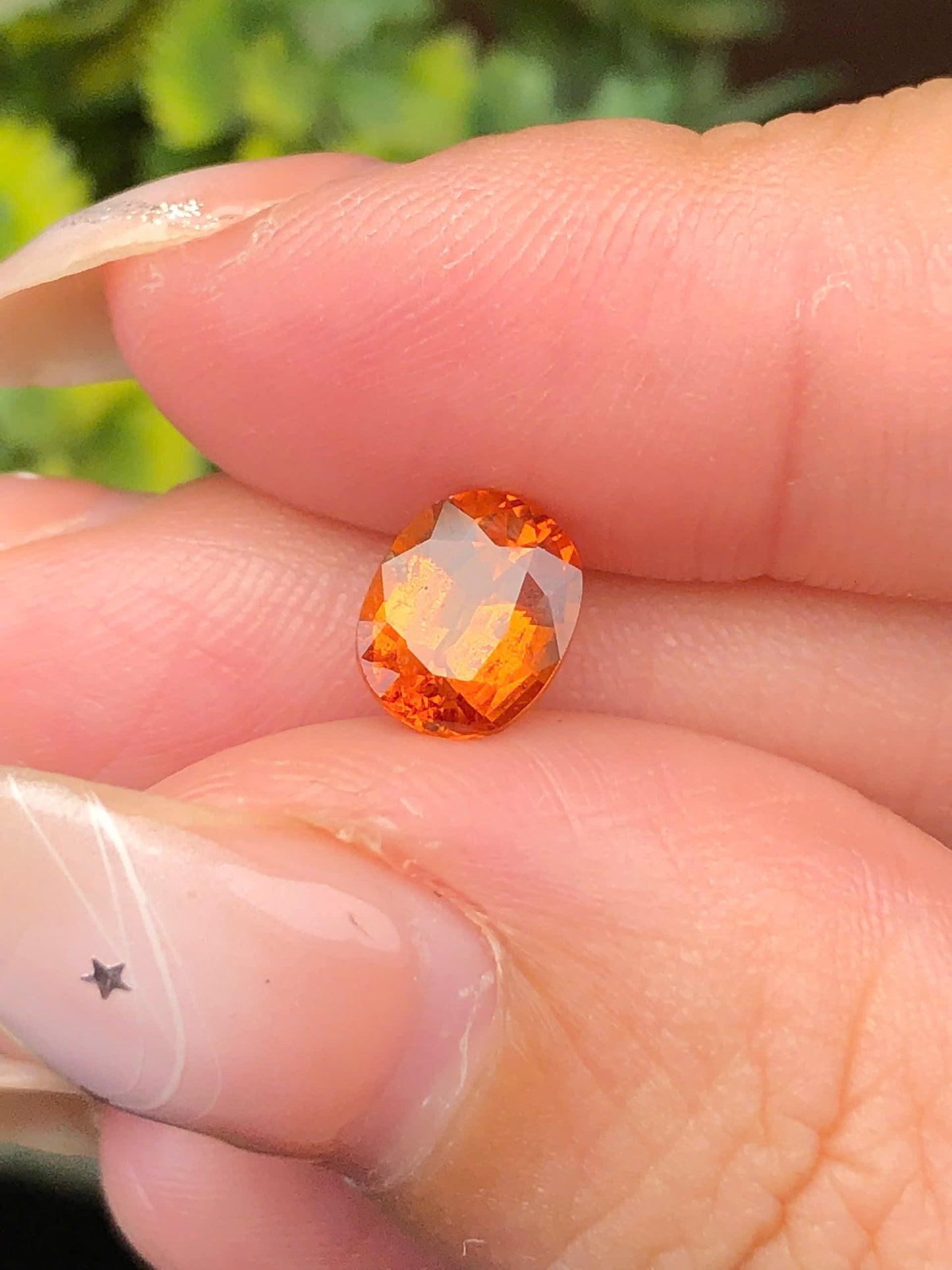 Natural Orange Garnet 1,31ct  - 040115HG