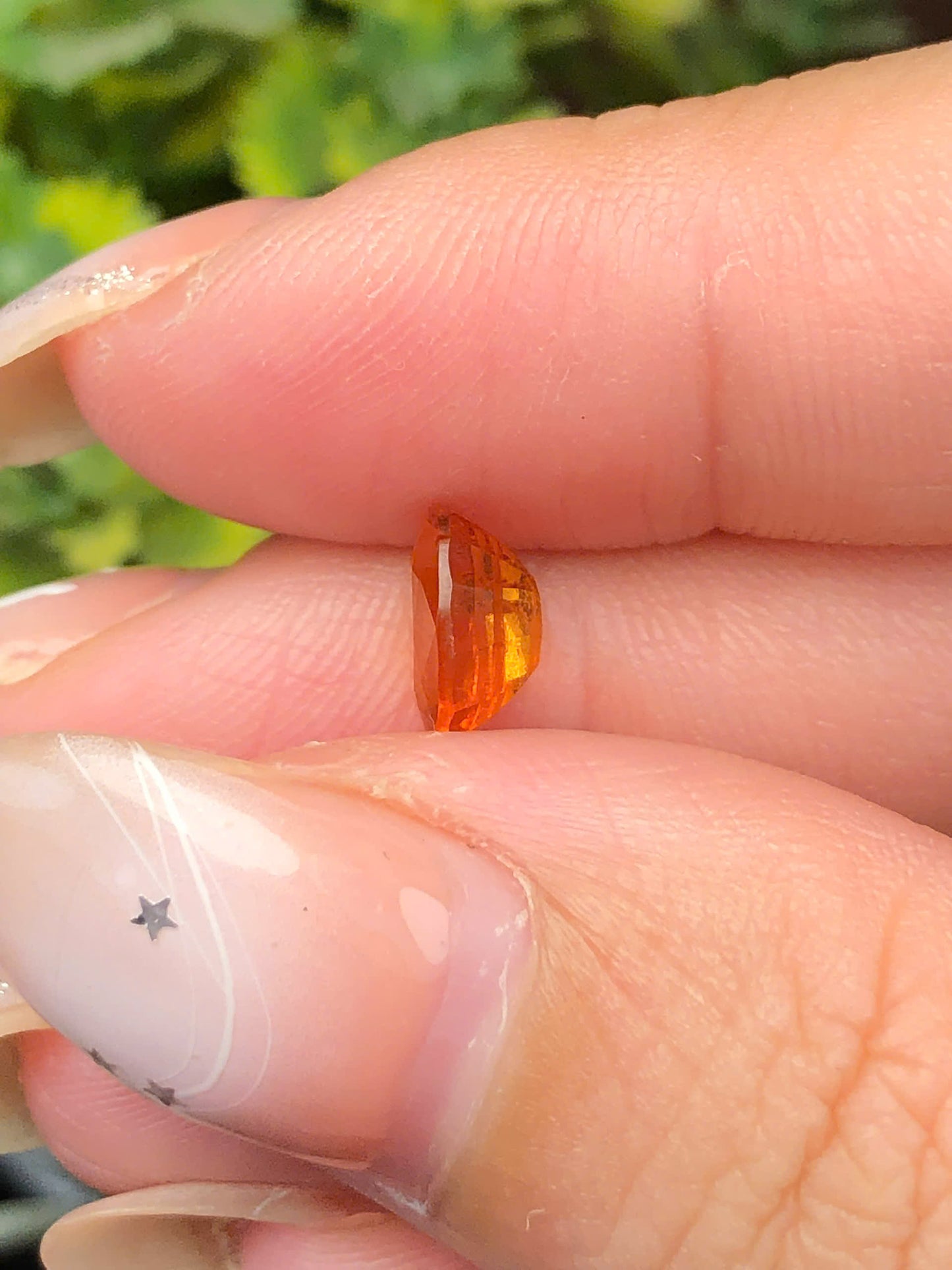 Natural Orange Garnet 1,31ct  - 040115HG
