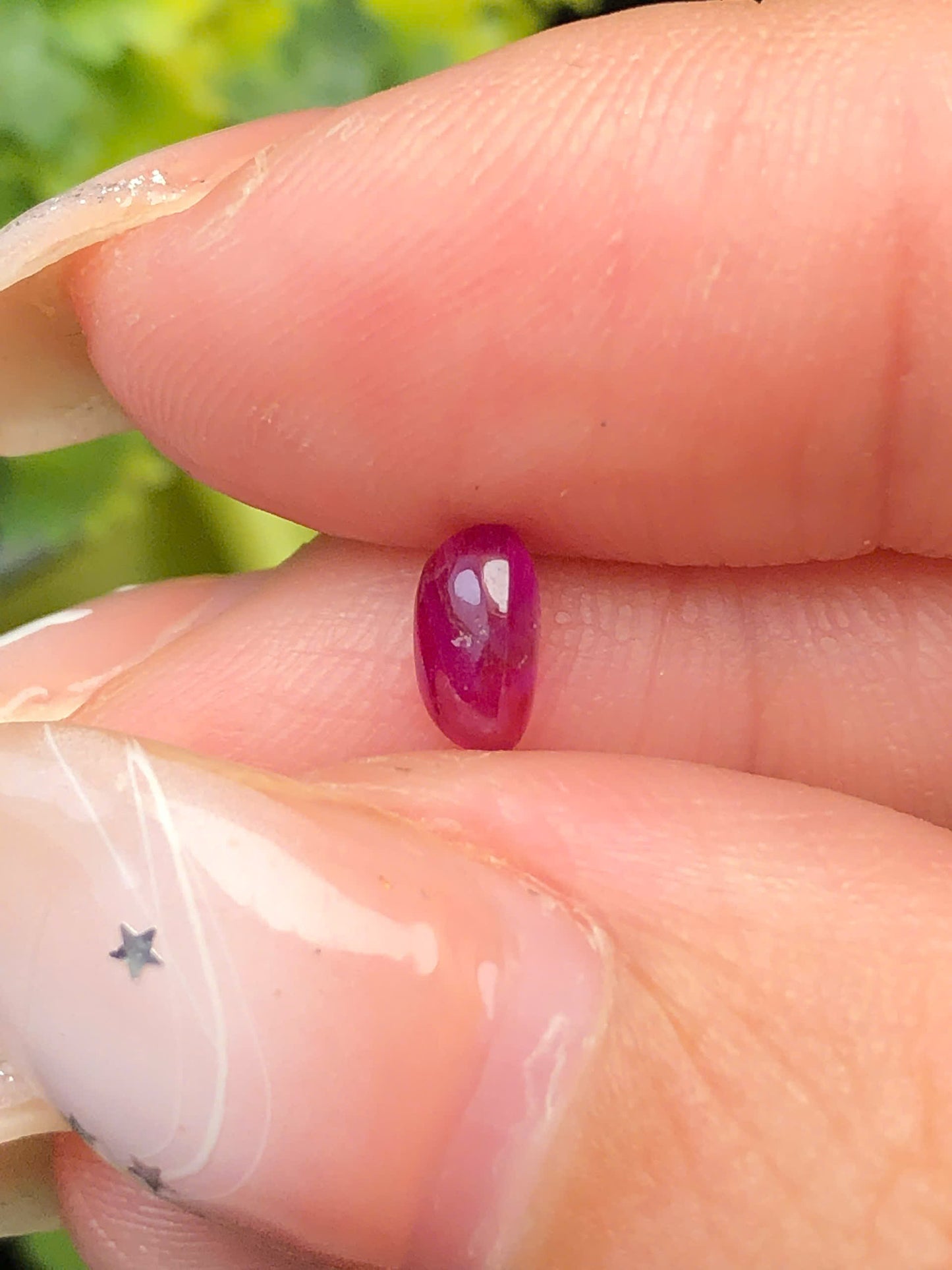 Natural Ruby Cacbochon Luc Yen 0,72ct  -070103HG