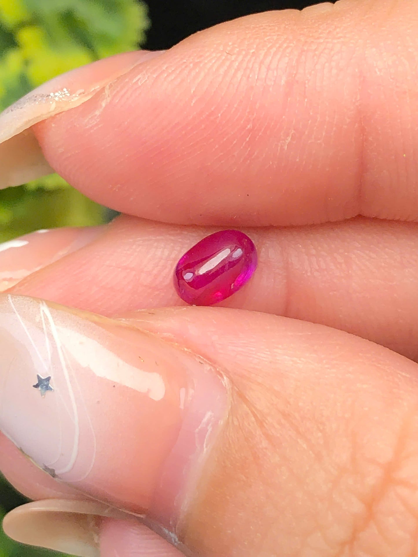 Natural Ruby Cacbochon Luc Yen 0,72ct  -070103HG