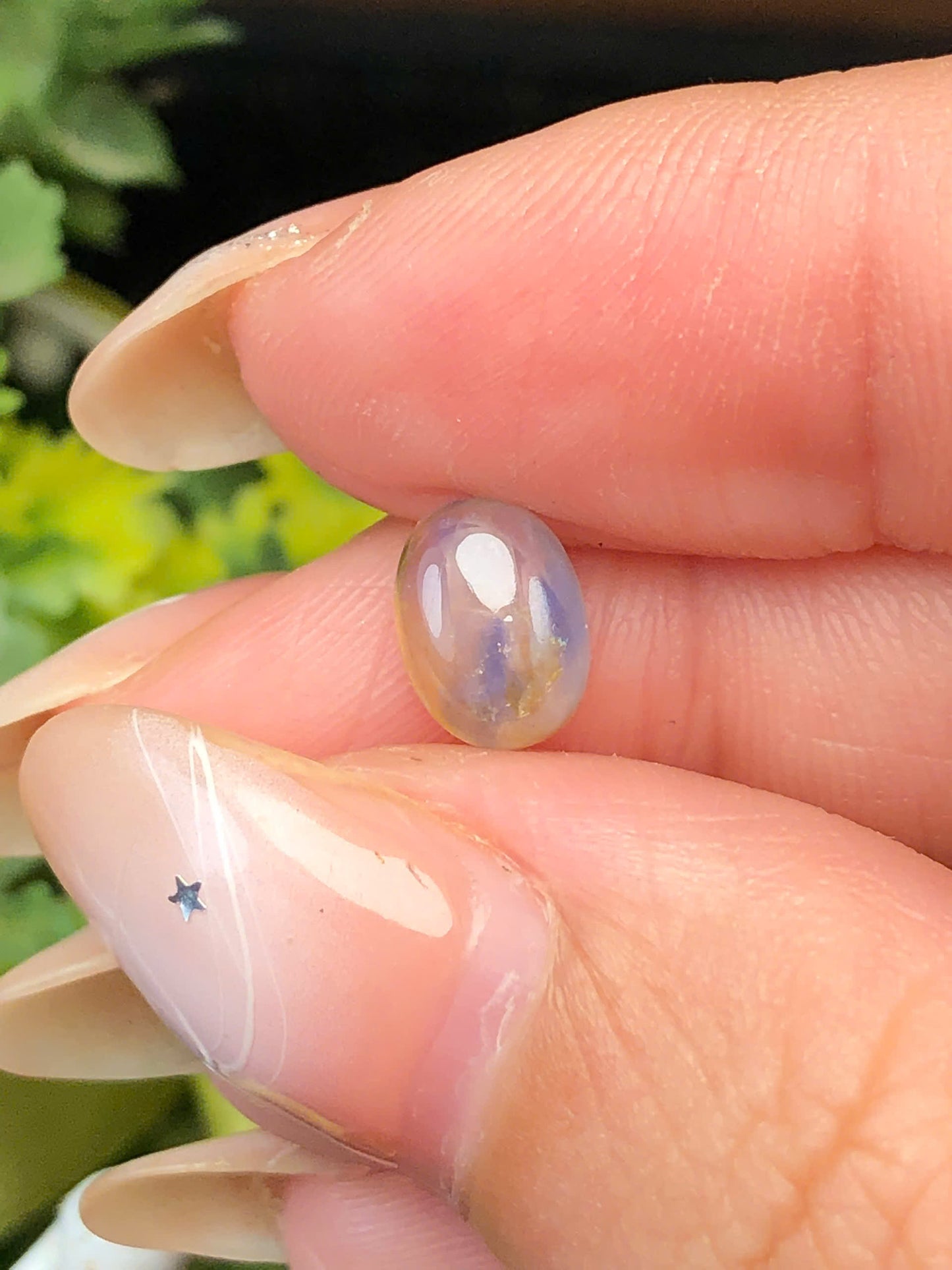 Natural light purple Sapphire Cacbochon Luc Yen 1,65ct   - 070104HG