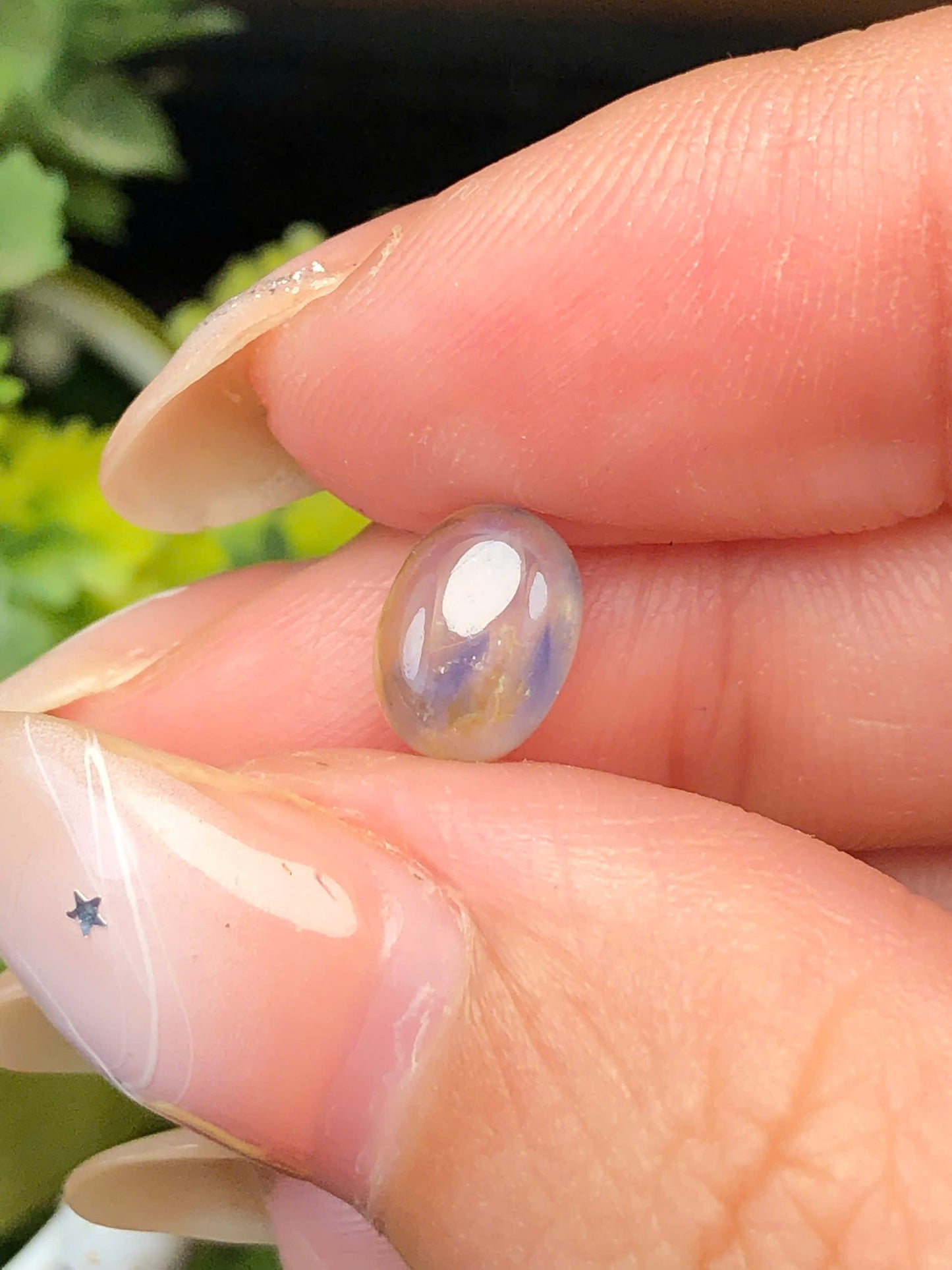Natural light purple Sapphire Cacbochon Luc Yen 1,65ct   - 070104HG