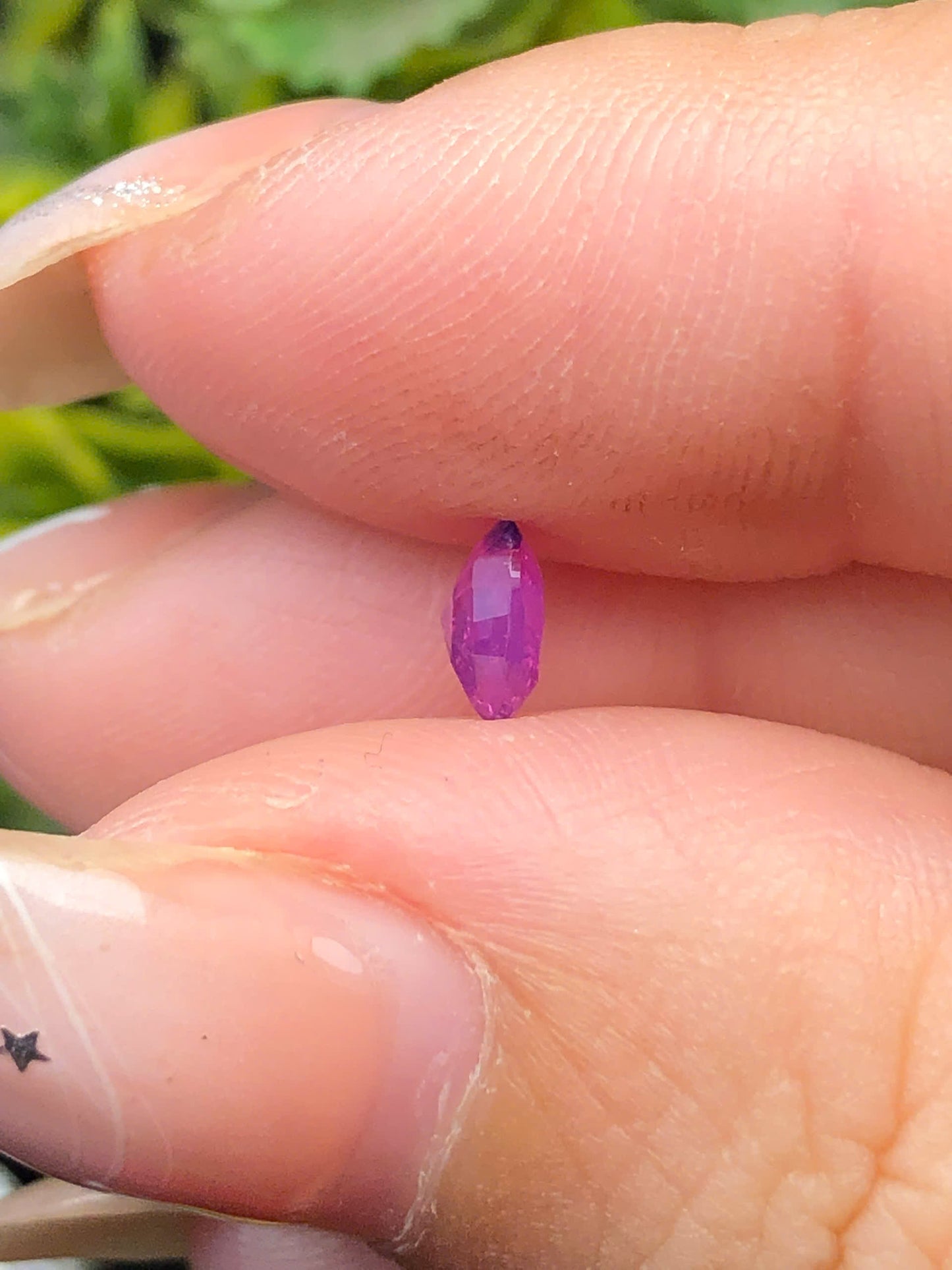 Natural pink silky sapphire LụcYên 0,5ct-070113HG