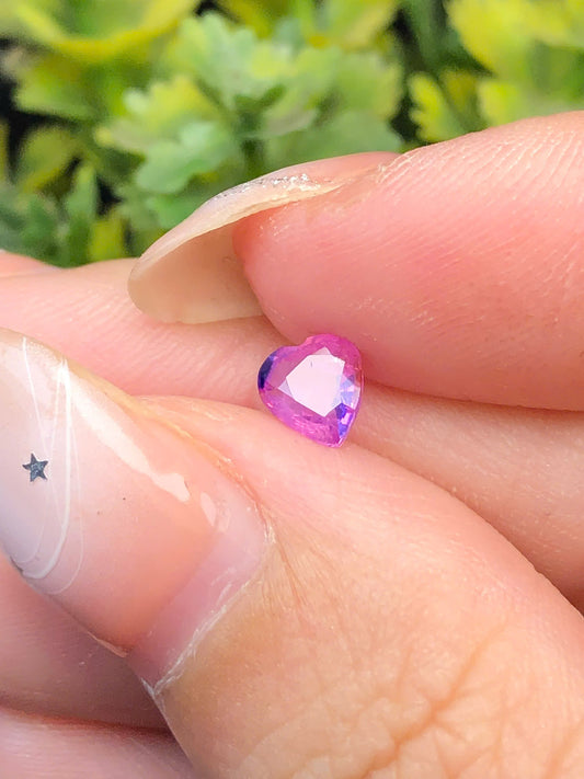 Natural pink silky sapphire LụcYên 0,5ct-070113HG