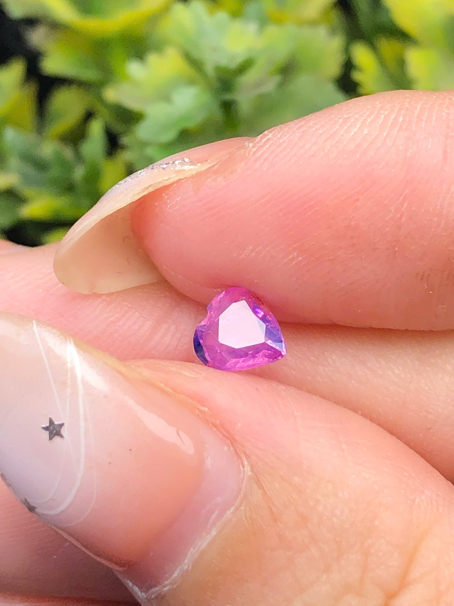 Natural pink silky sapphire LụcYên 0,5ct-070113HG