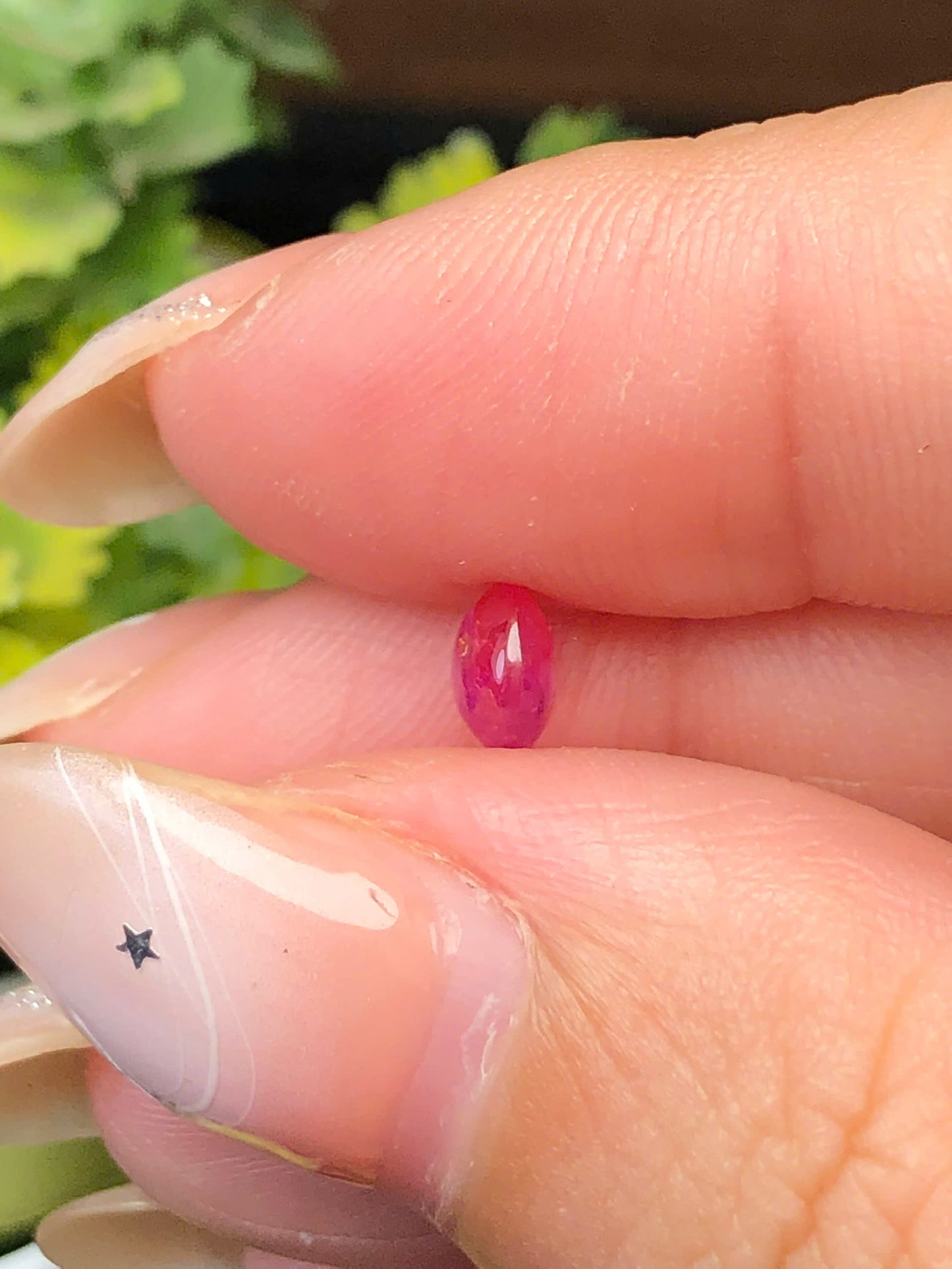 Natural Ruby Cacbochon Luc Yen 0,77ct -070111HG