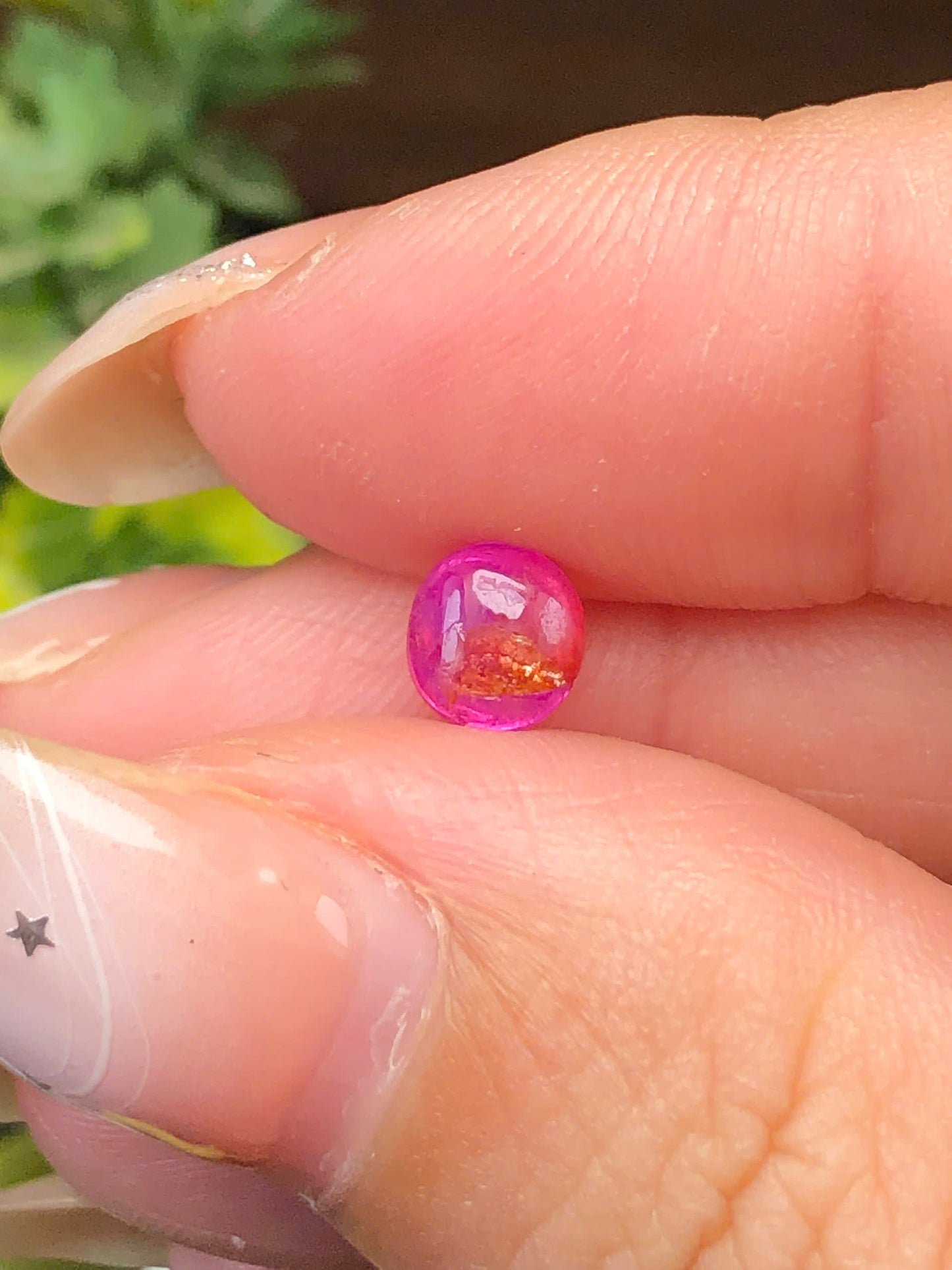 Natural Ruby Cacbochon Luc Yen 0,77ct -070111HG