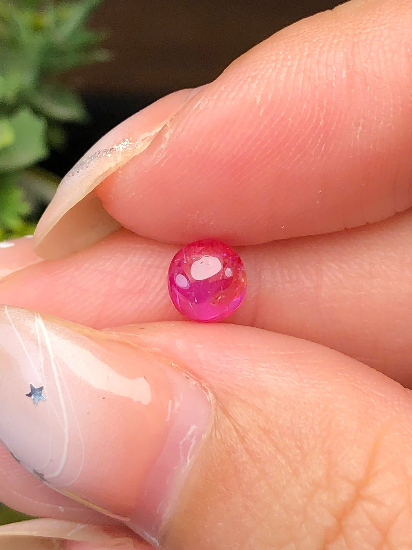 Natural Ruby Cacbochon Luc Yen 0,77ct -070111HG