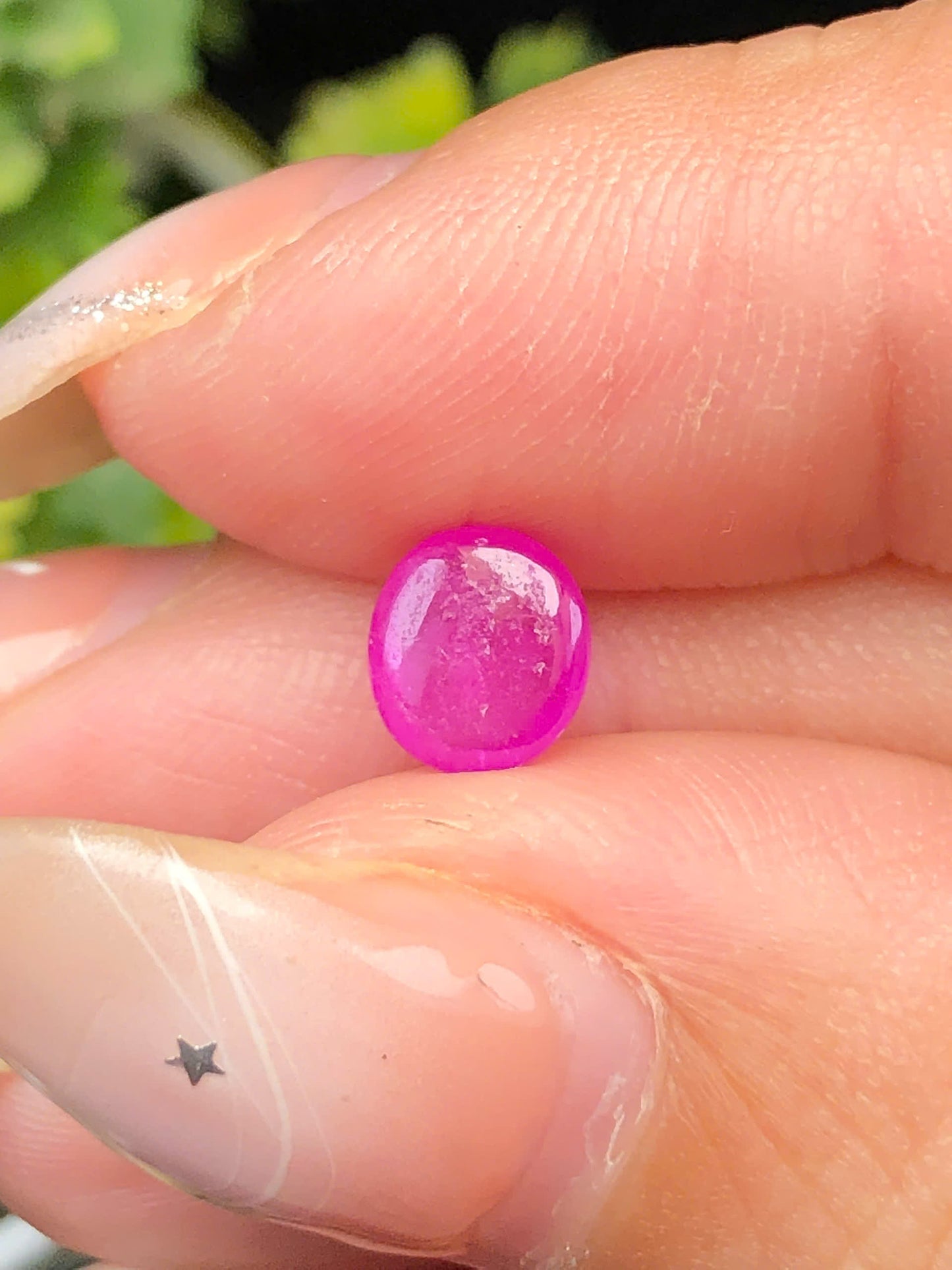 Natural Ruby Cacbochon Luc Yen 0,93ct -070101HG