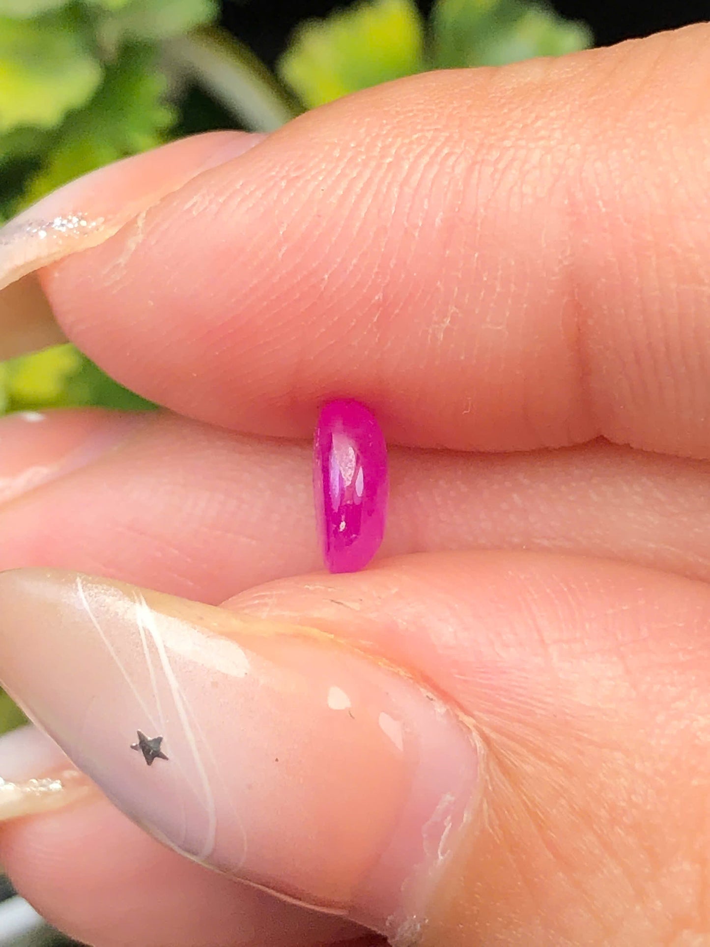 Natural Ruby Cacbochon Luc Yen 0,93ct -070101HG