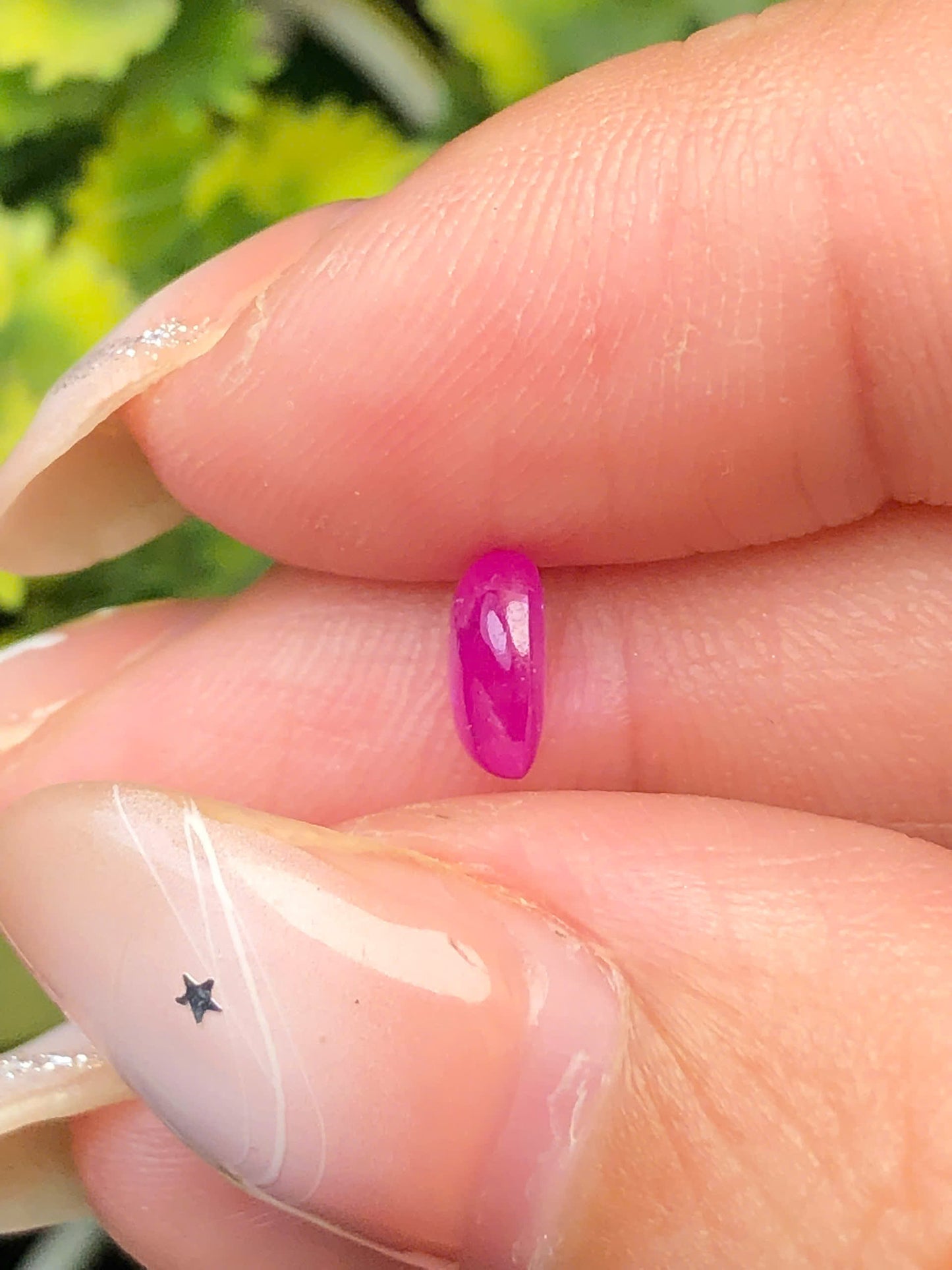 Natural Ruby Cacbochon Luc Yen 0,93ct -070101HG