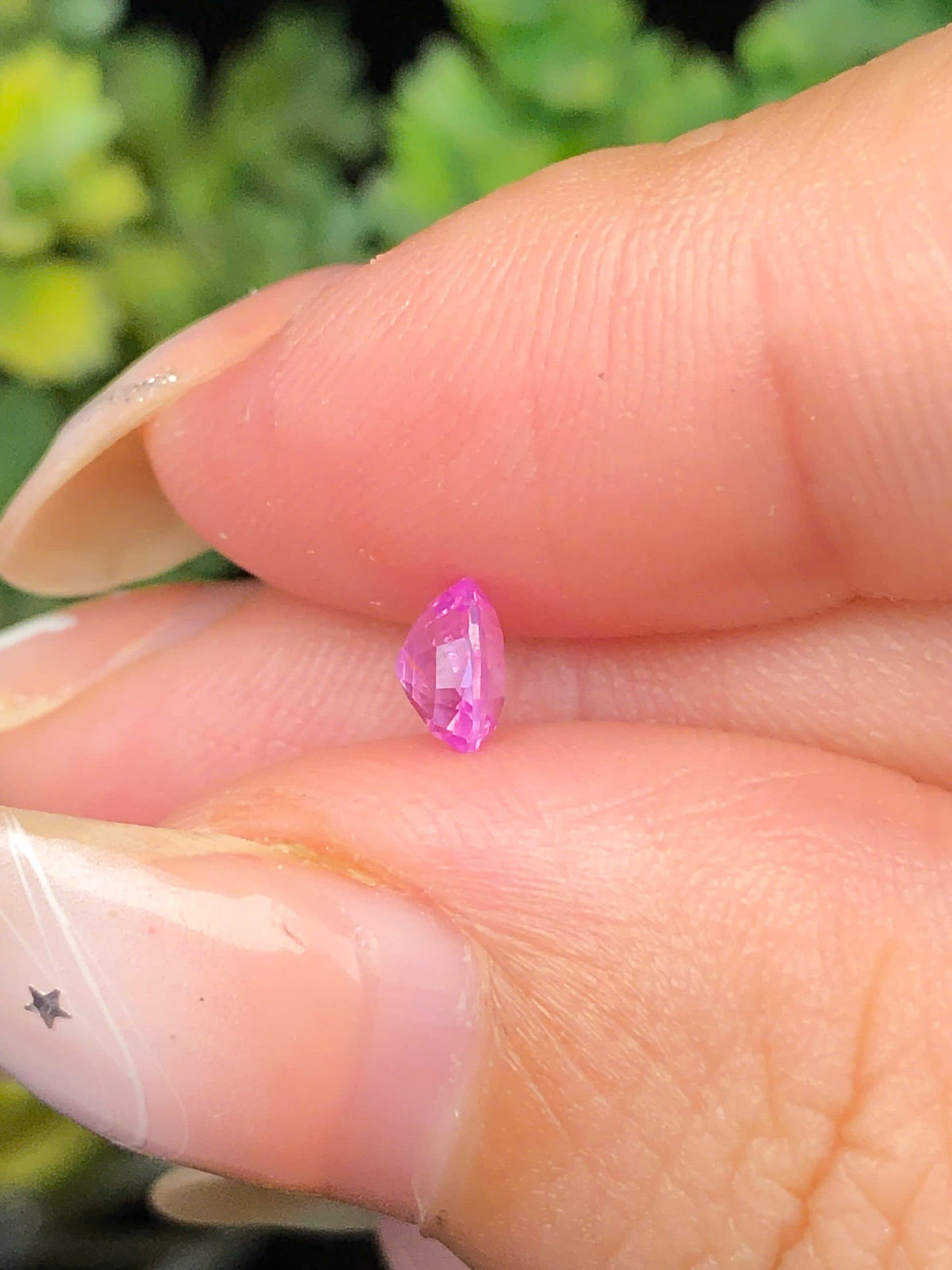 Natural pink silky sapphire Lucyen 0,46ct_070164HG