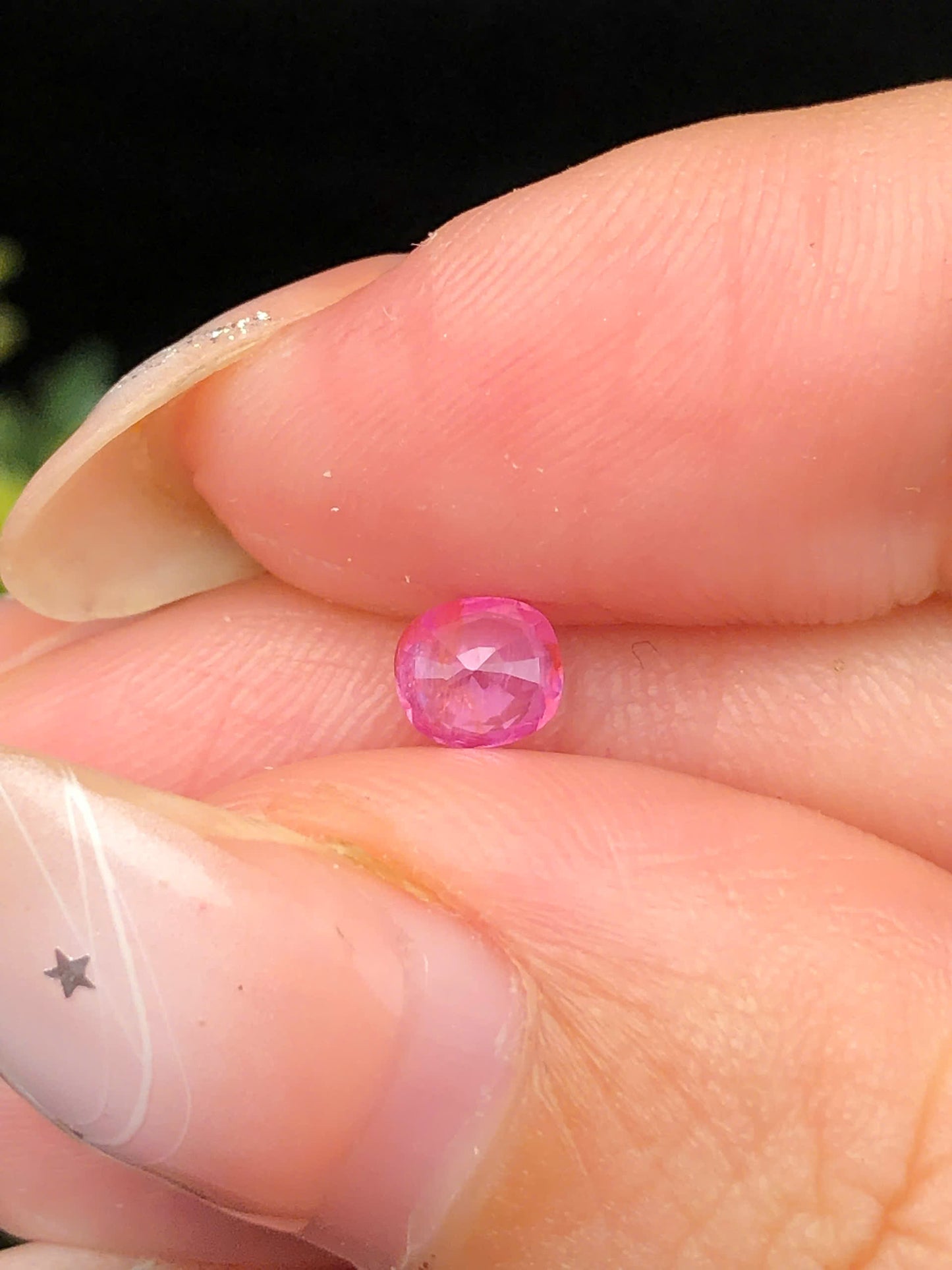 Natural pink silky sapphire Lucyen 0,36ct_070160HG