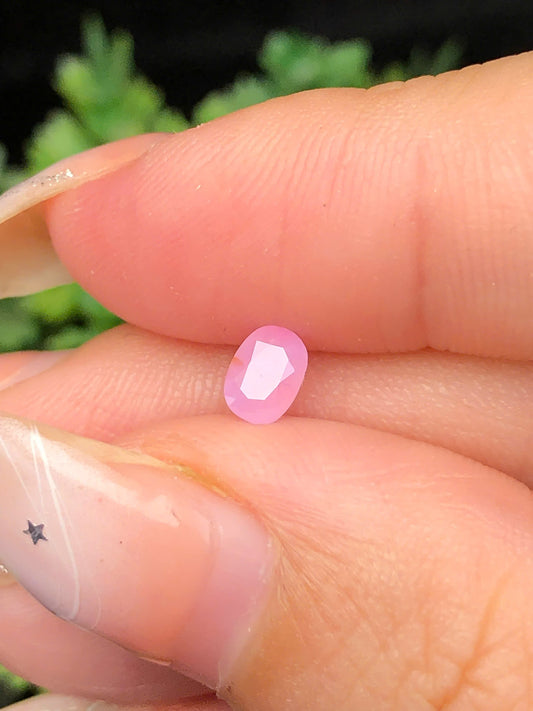 Natural pink sapphire LụcYên 0,39ct_070162HG
