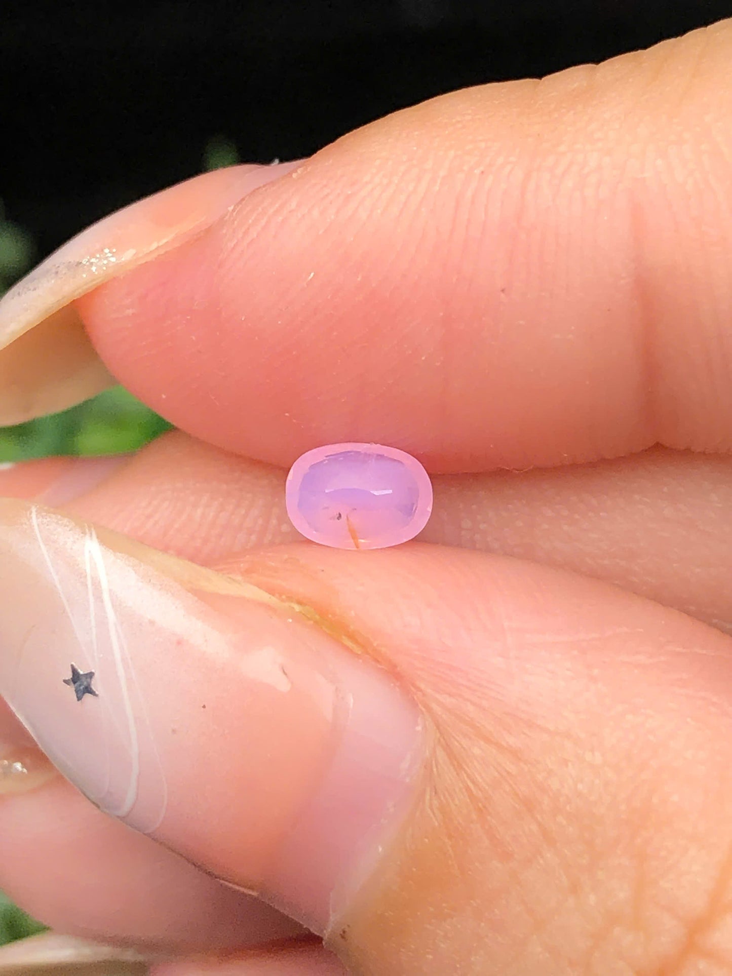 Natural pink sapphire LụcYên 0,39ct_070162HG