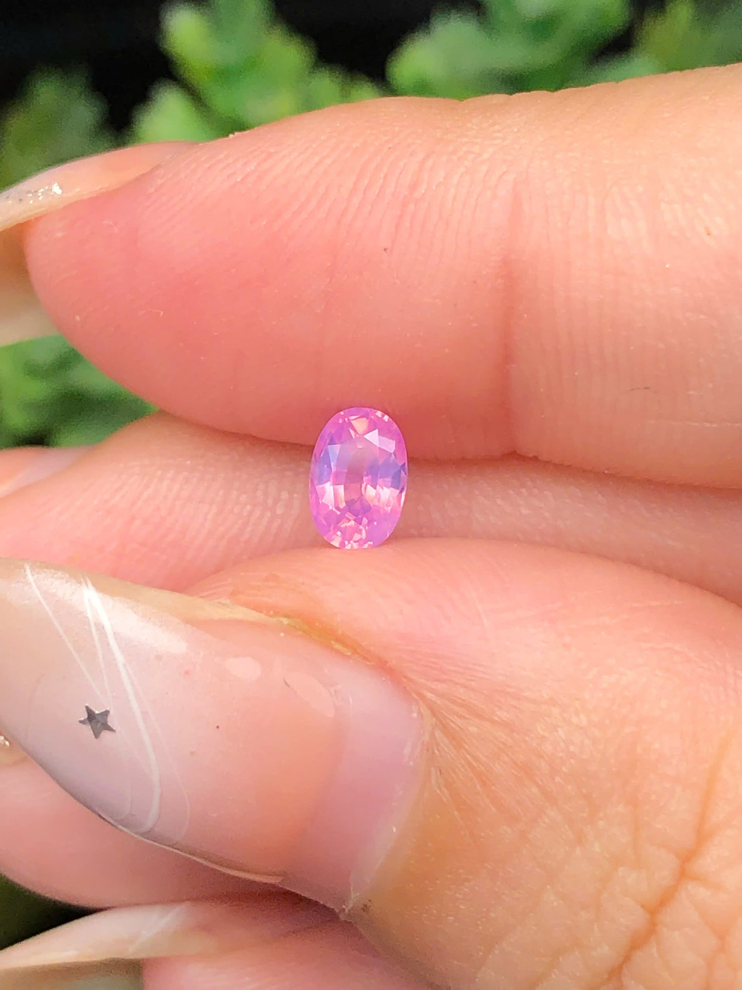 Natural pink silky sapphire Lucyen 0,43ct_070163HG