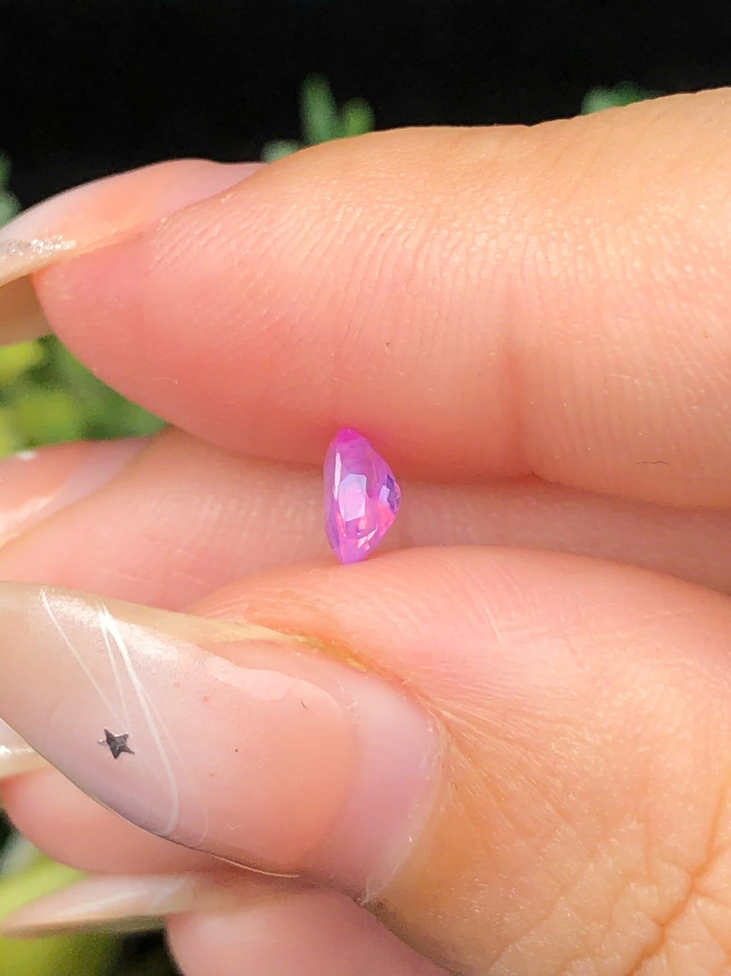 Natural pink silky sapphire Lucyen 0,43ct_070163HG