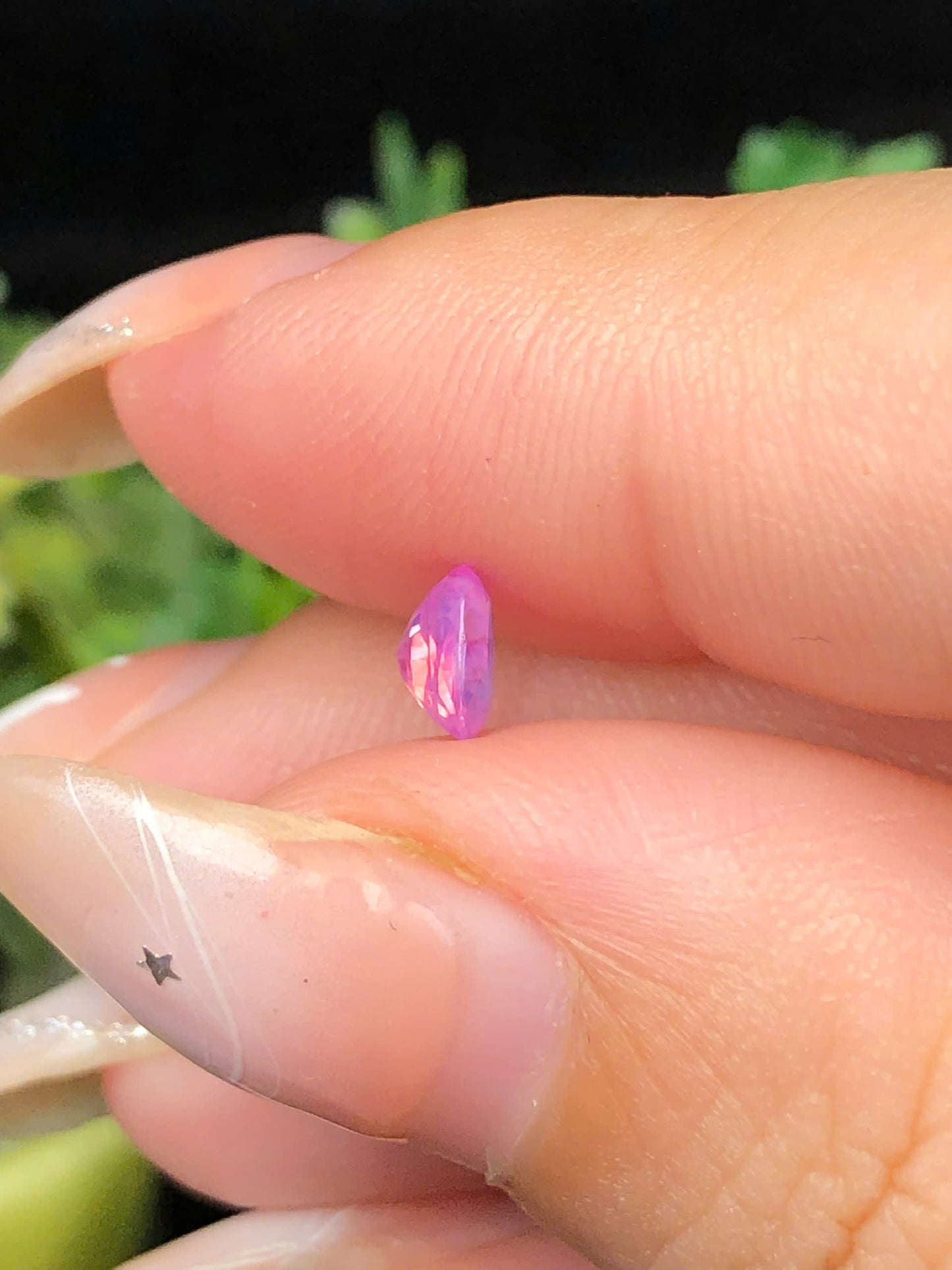 Natural pink silky sapphire Lucyen 0,43ct_070163HG