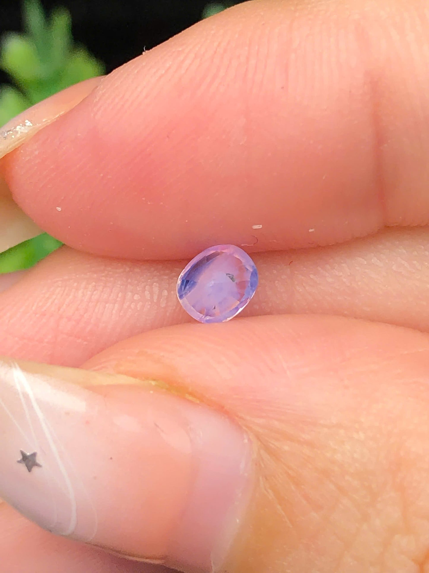 Natural purple sapphire Lucyen 0,42ct  _070154HG