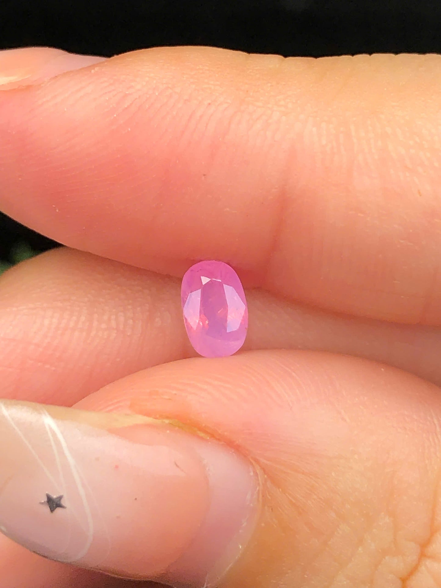 Natural pink silky sapphire Lucyen 0,5ct _070152HG