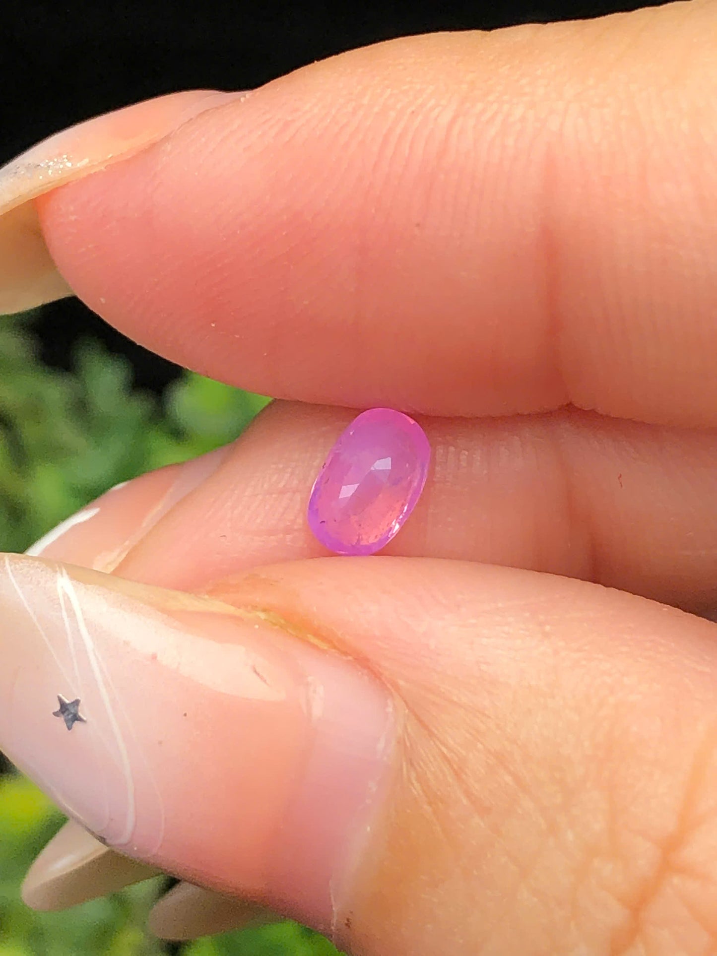 Natural pink silky sapphire Lucyen 0,5ct _070152HG