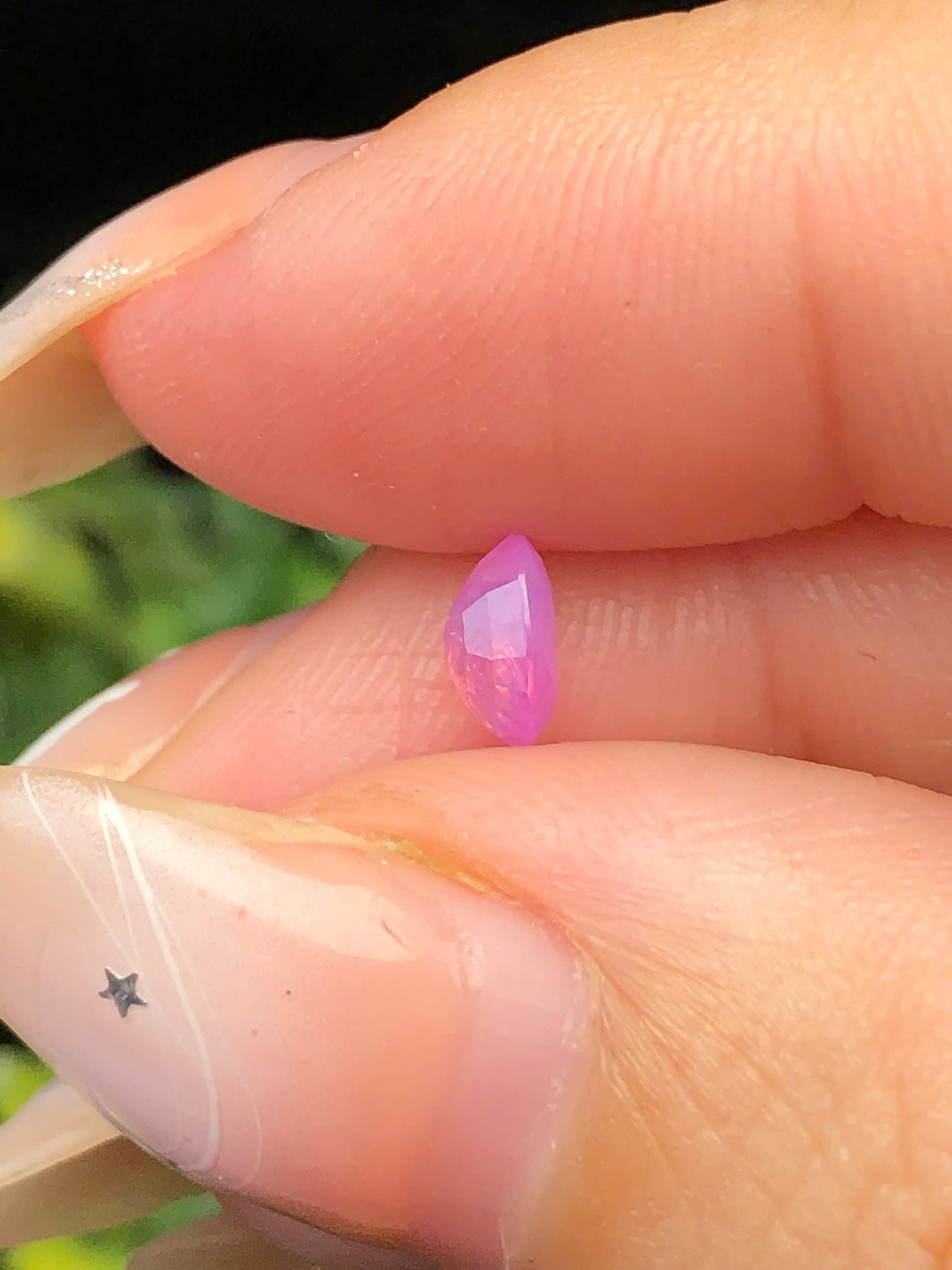 Natural pink silky sapphire Lucyen 0,5ct _070152HG