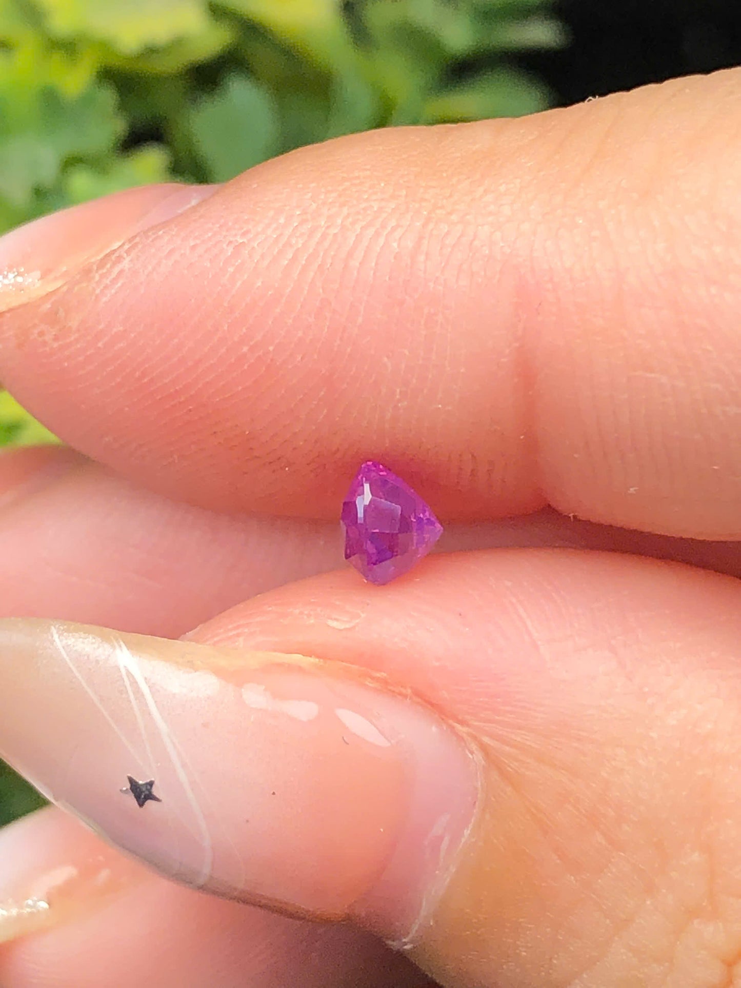 Natural pink silky sapphire Lucyen 0,46ct_070126HG