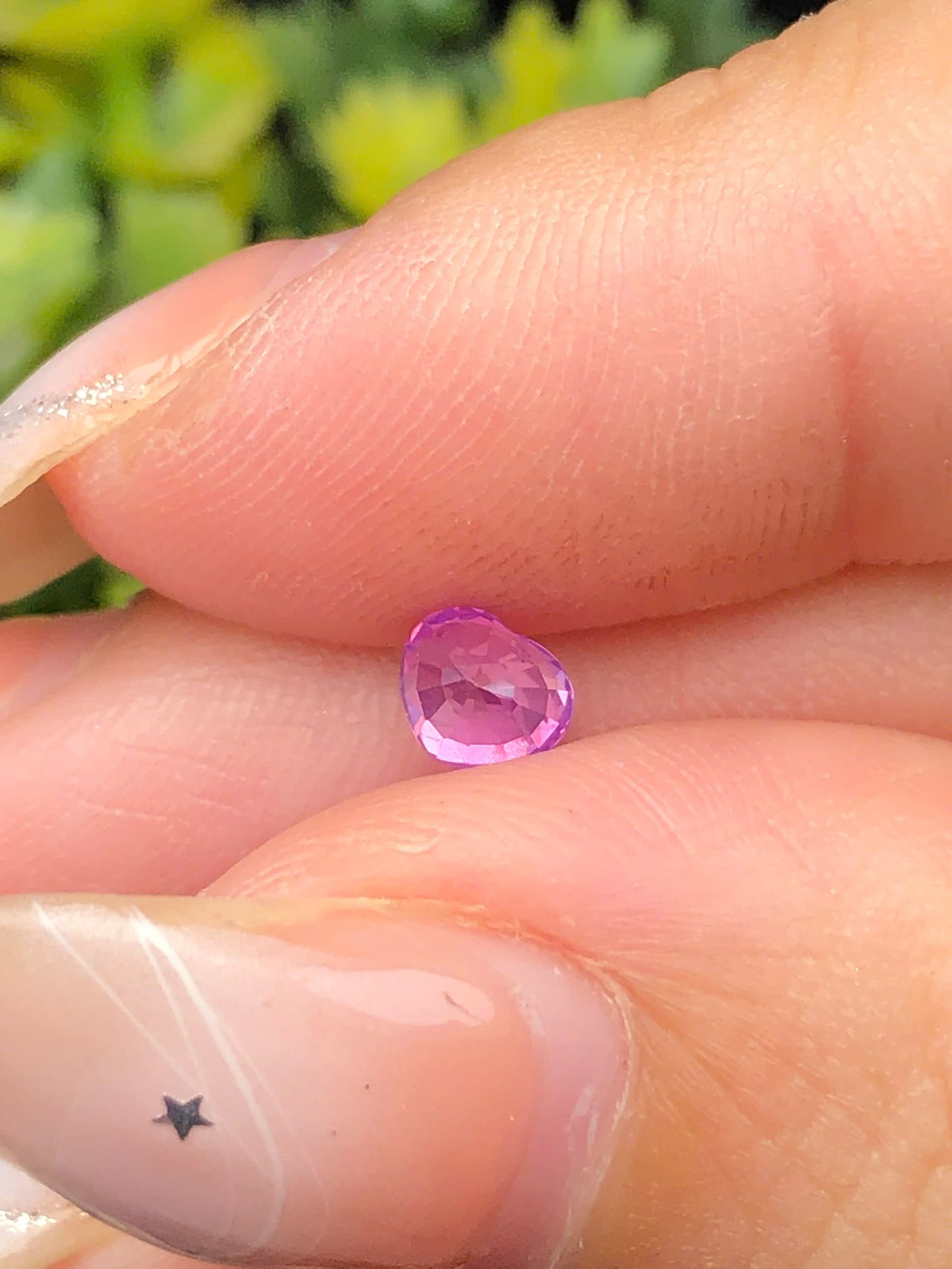 Natural pink silky sapphire Lucyen 0,46ct_070126HG