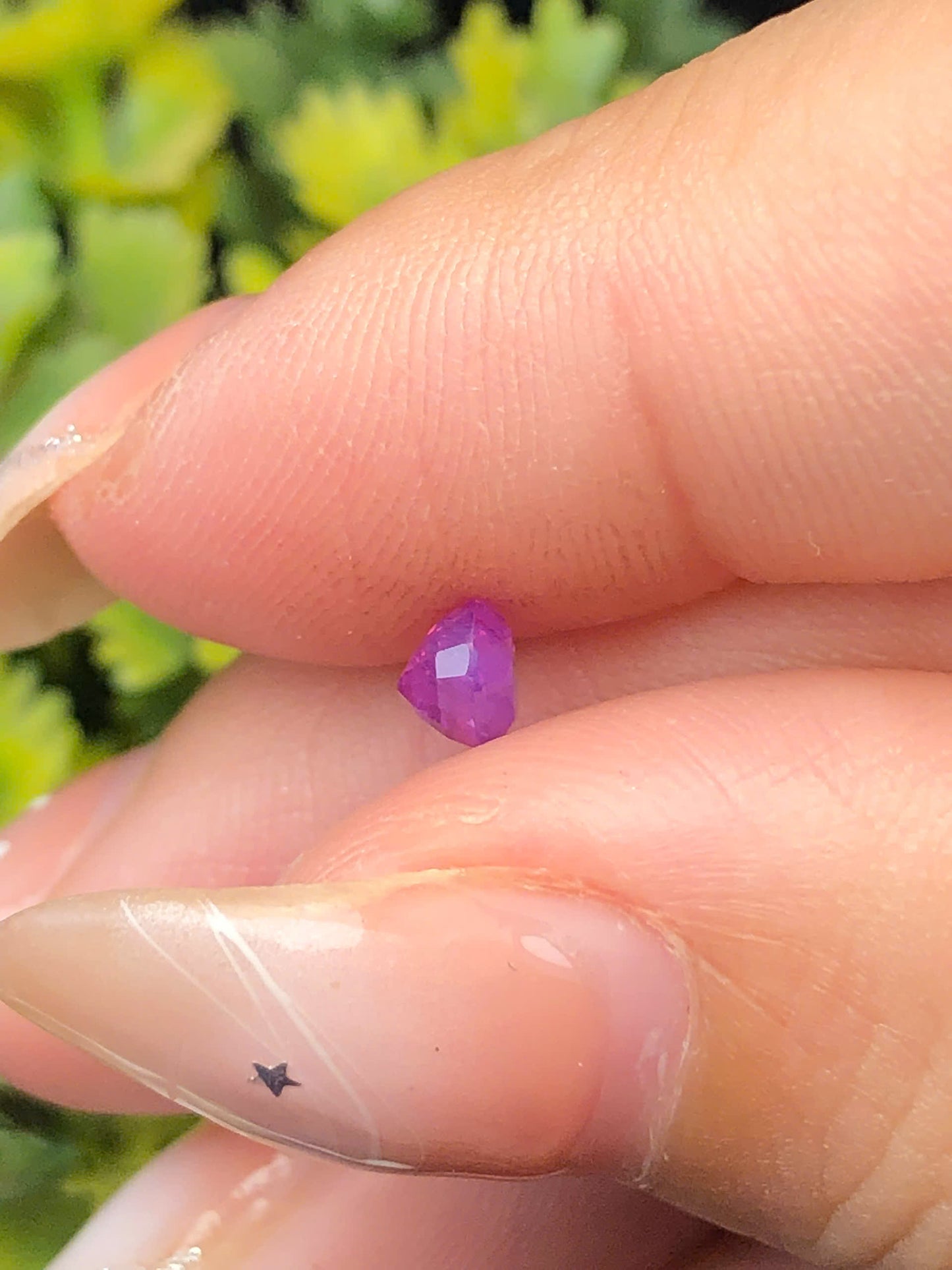 Natural pink silky sapphire Lucyen 0,46ct_070126HG