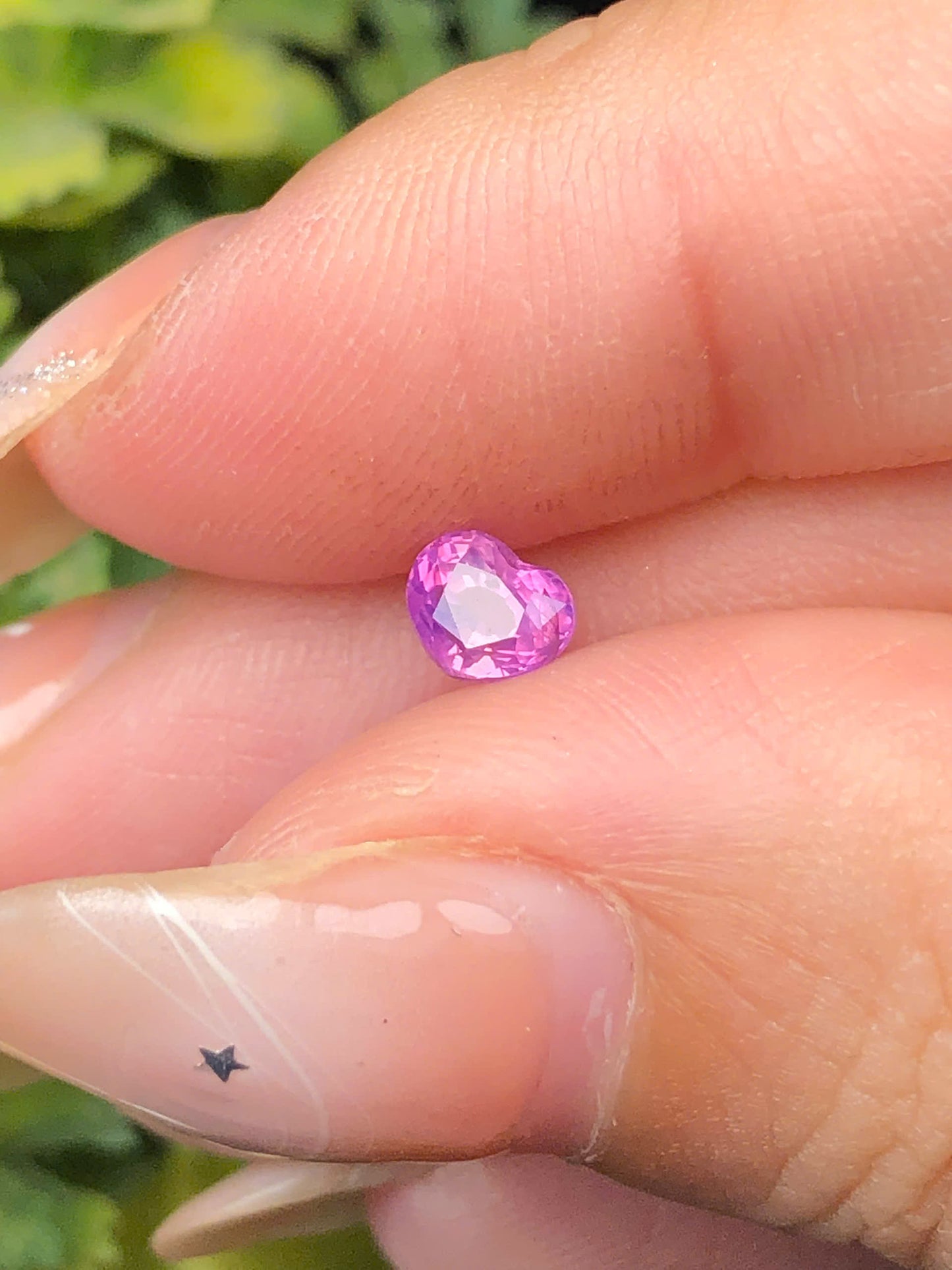 Natural pink silky sapphire Lucyen 0,46ct_070126HG