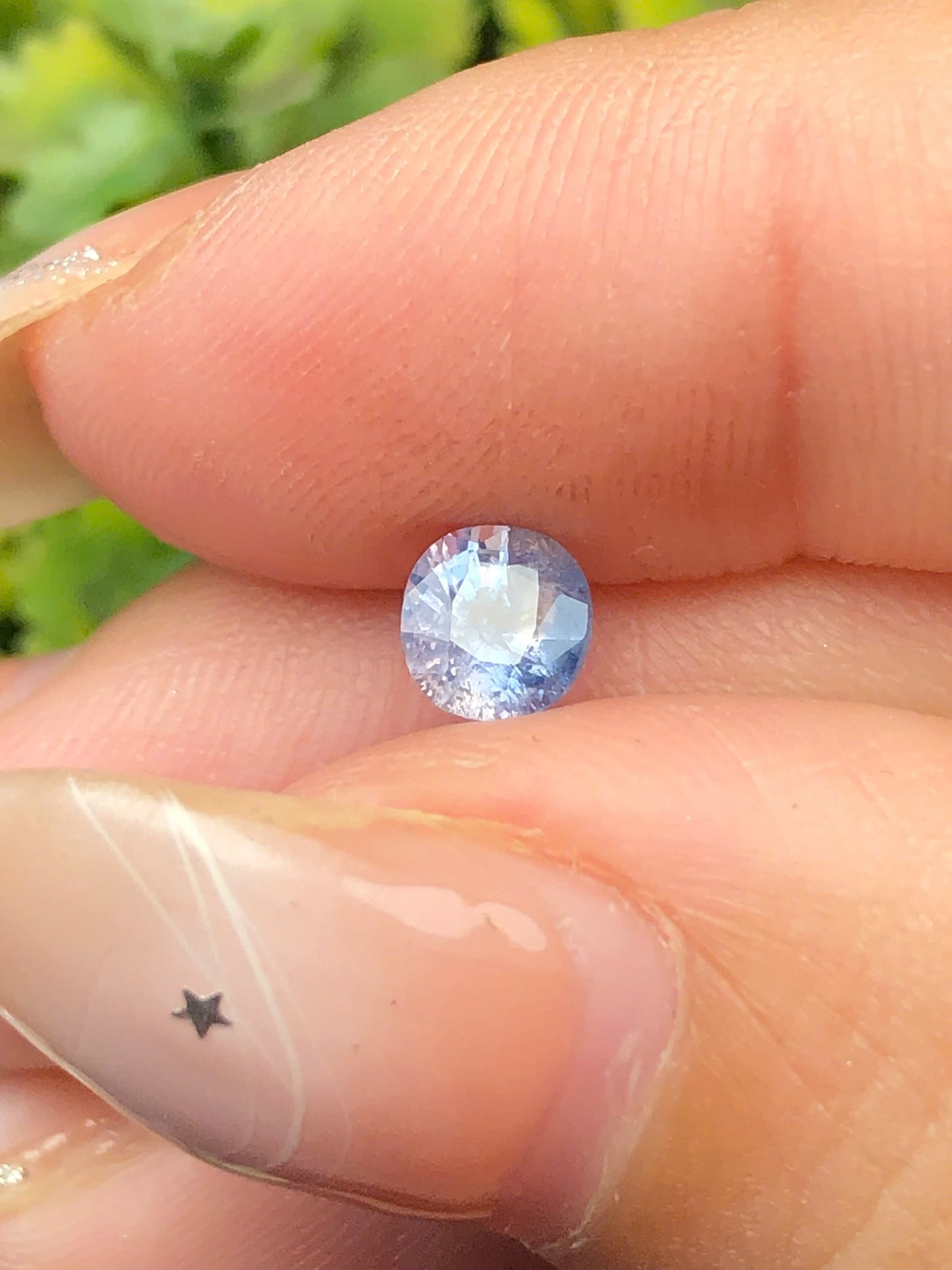 Natural blue silky sapphire Lucyen 0,54ct  _070118HG