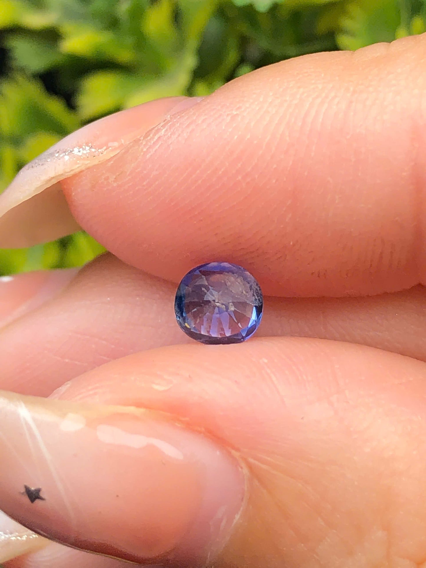 Natural blue silky sapphire Lucyen 0,54ct  _070118HG