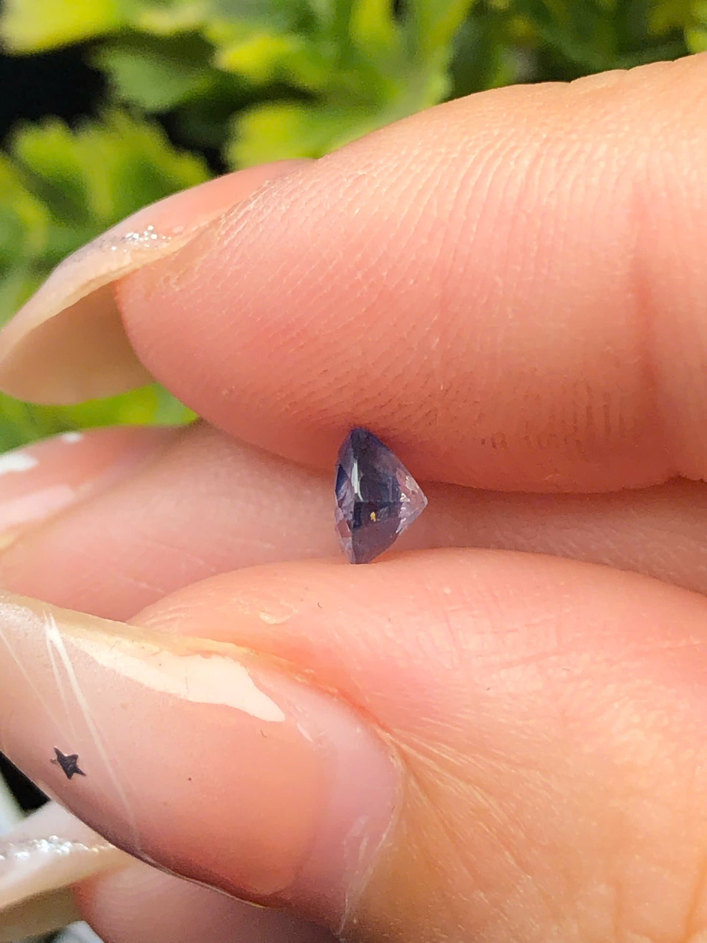 Natural blue silky sapphire Lucyen 0,54ct  _070118HG