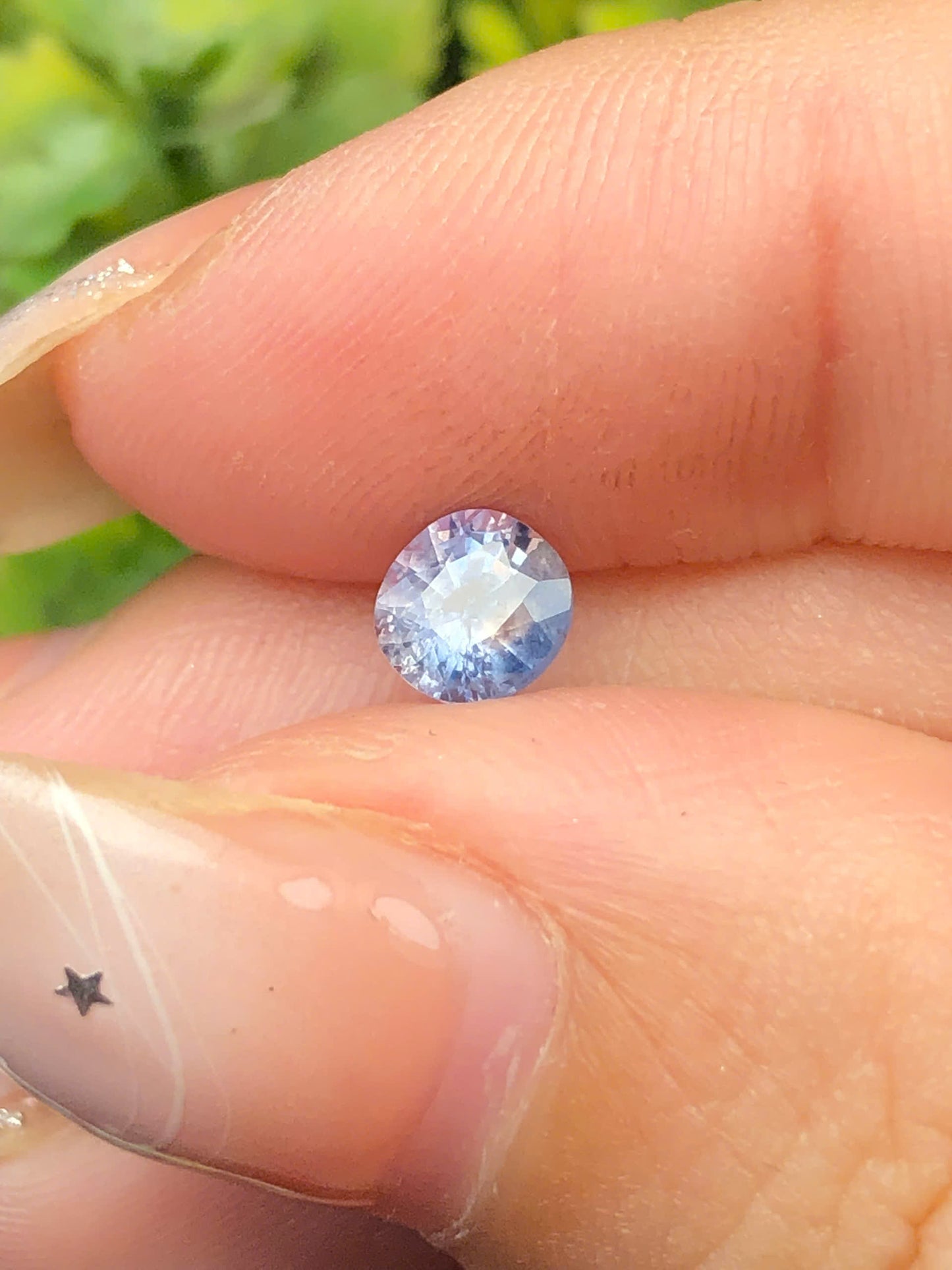 Natural blue silky sapphire Lucyen 0,54ct  _070118HG