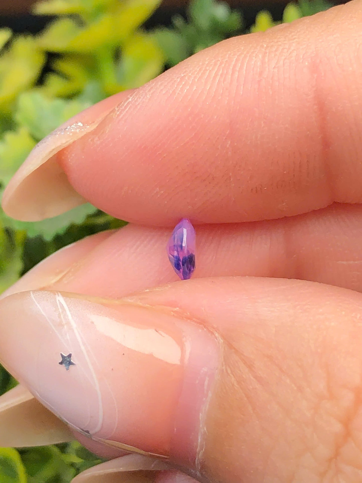 Natural purple silky sapphire Lucyen 0,4ct _070115HG