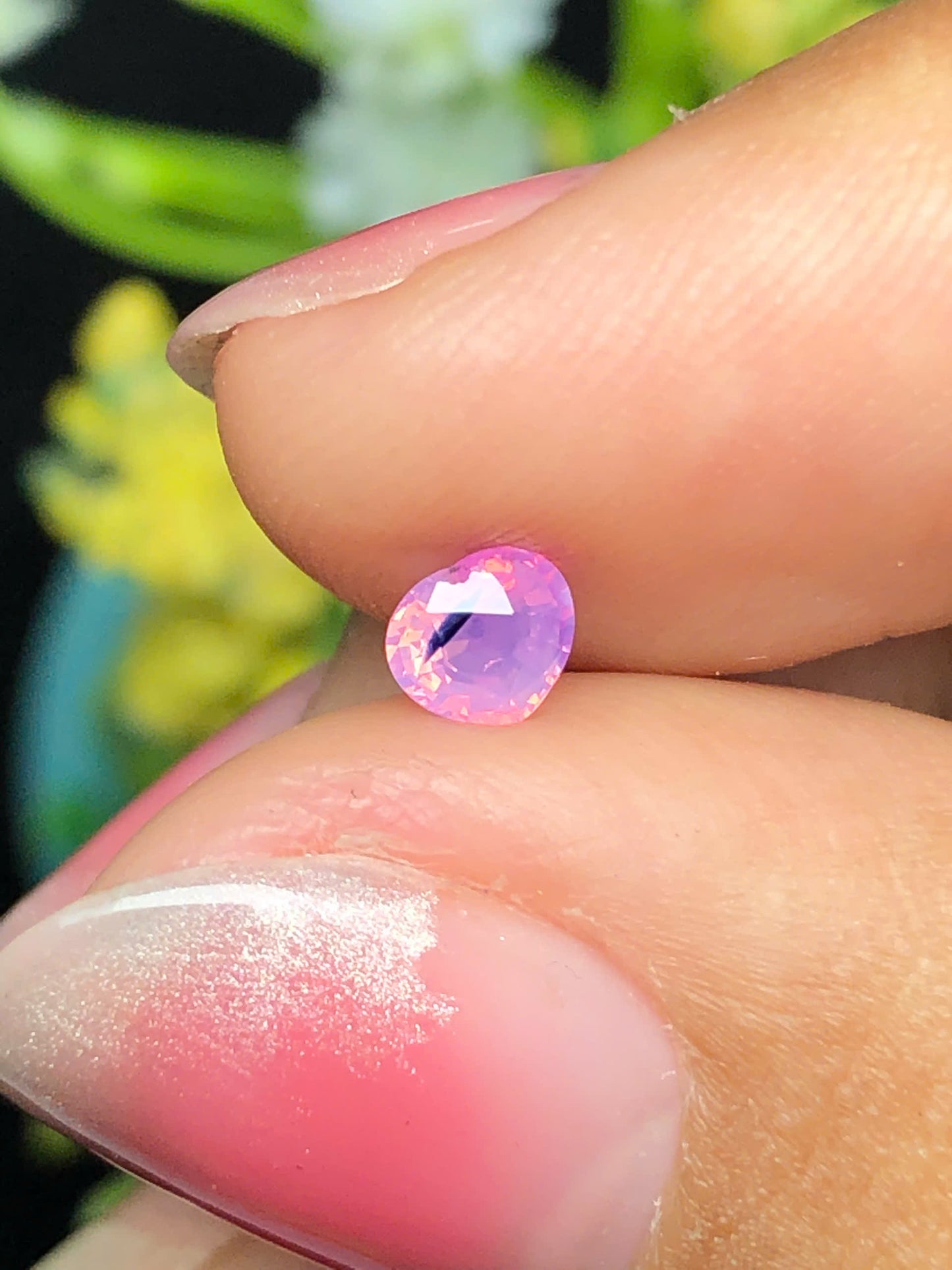 Natural pink silky sapphire Lucyen 0.35ct _070132HG