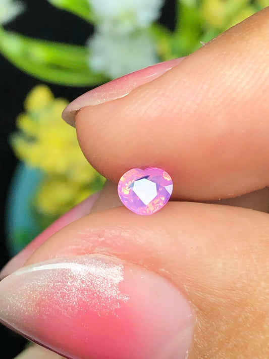 Natural pink silky sapphire Lucyen 0.35ct _070132HG
