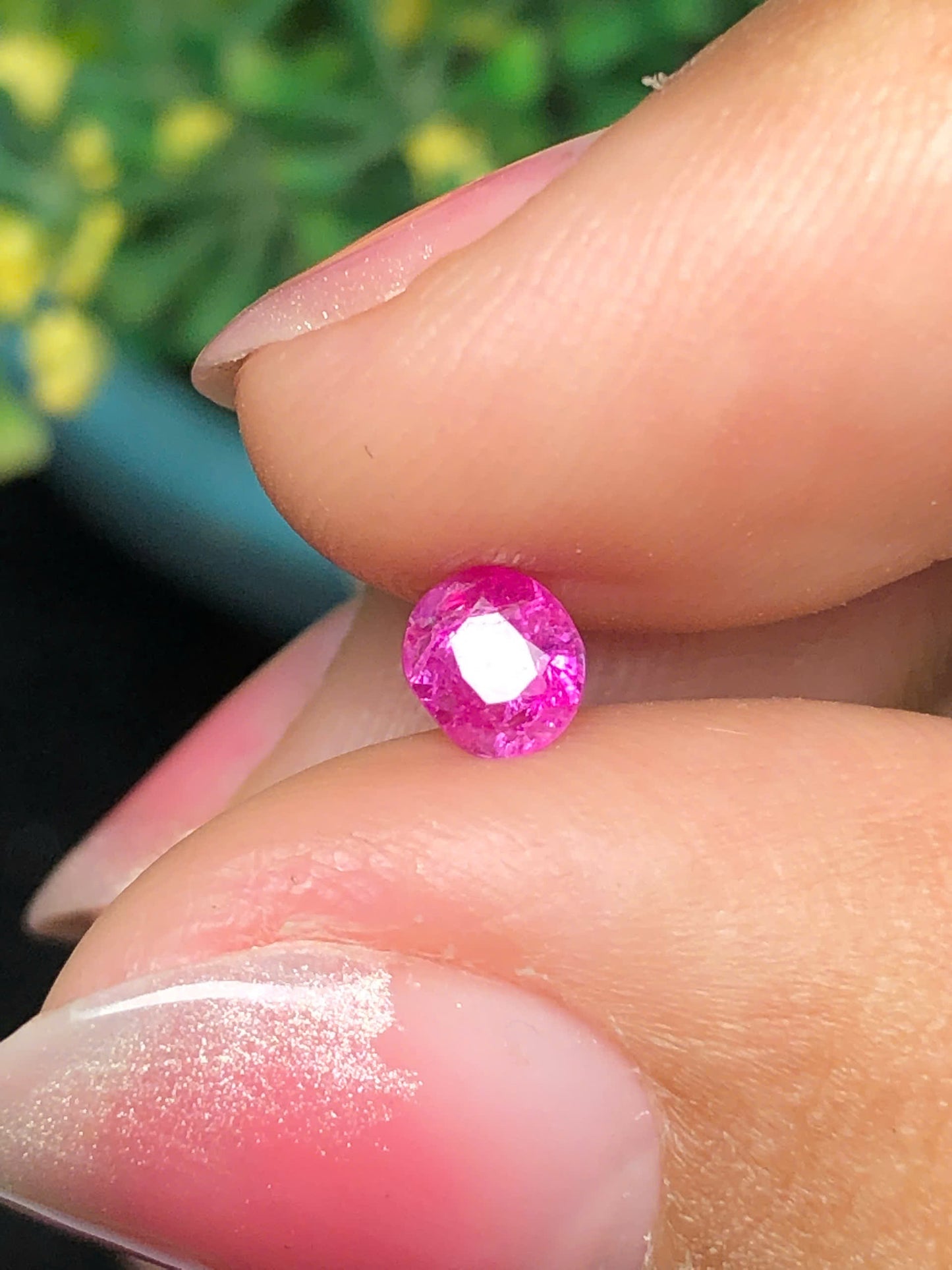 Natural hotpink silky sapphire Lucyen 0.4ct_070135HG