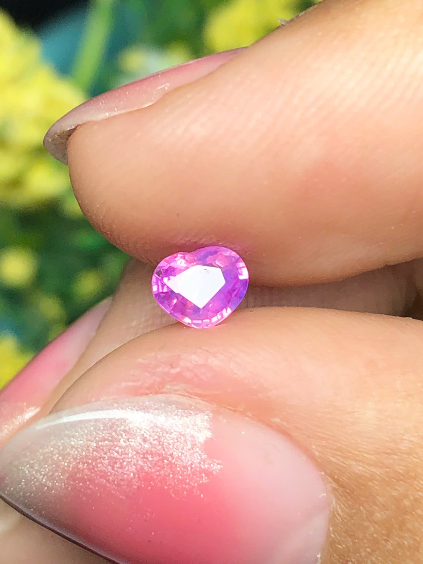 Natural pink sapphire LụcYên 0.37ct_070137HG